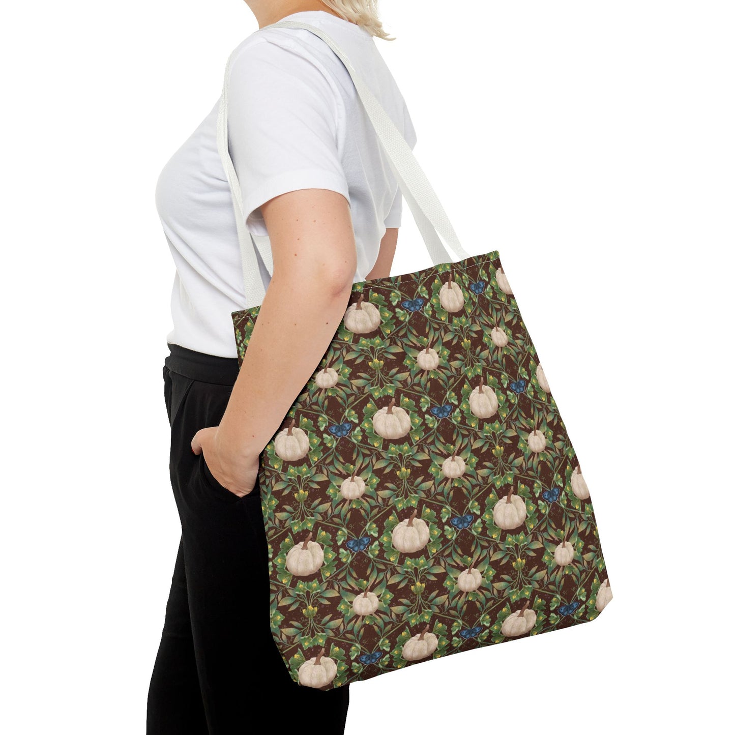 White Pumpkins Tote Bag