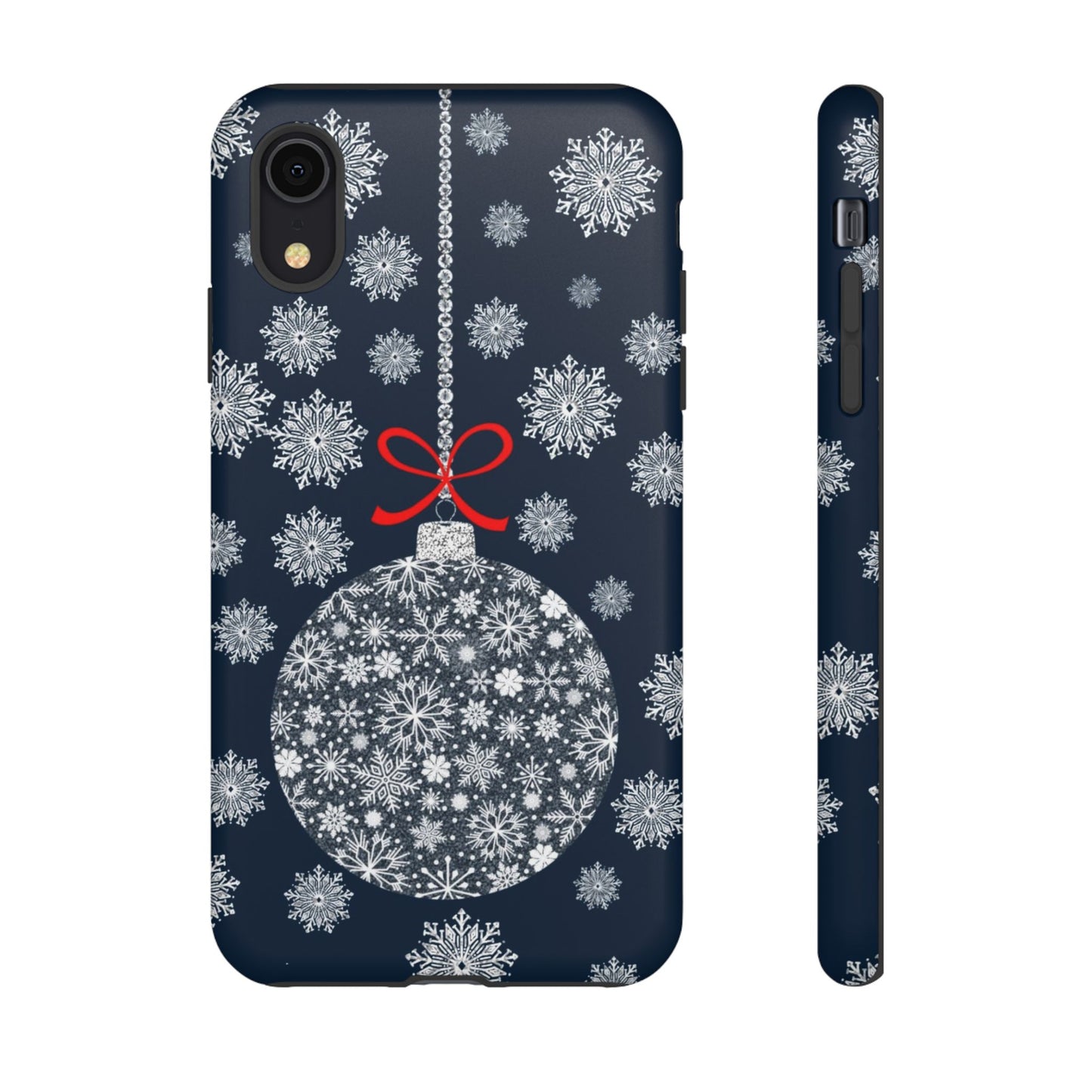 Sparkly Snowflake Bauble Tough Cases - Snowflake Bauble phone case