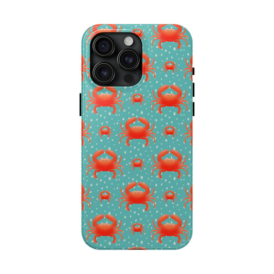 Sunbaked Collection -- Crabs Tough Phone Cases, Case-Mate