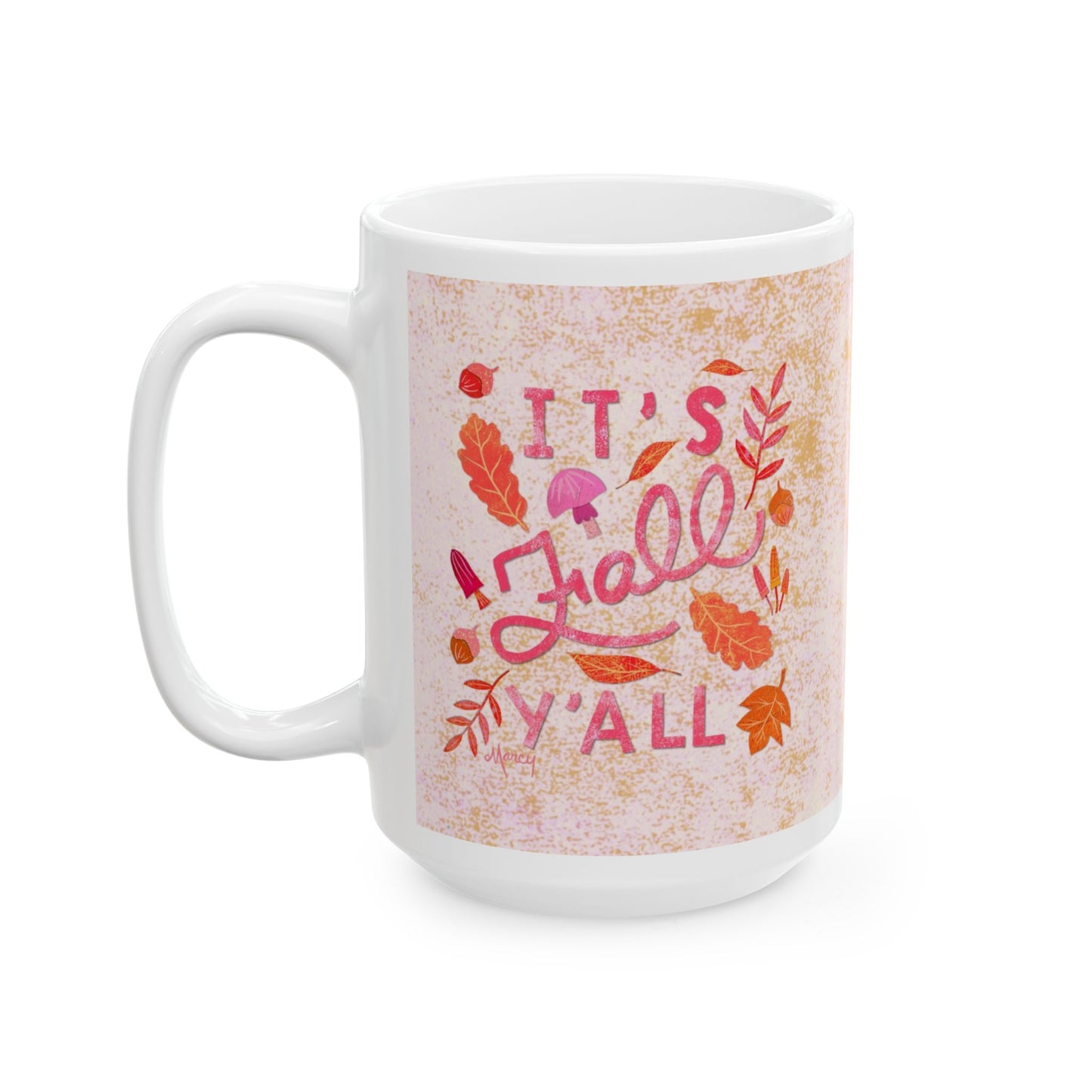 It’s Fall Y’all Collage Ceramic Mug 11oz & 15oz
