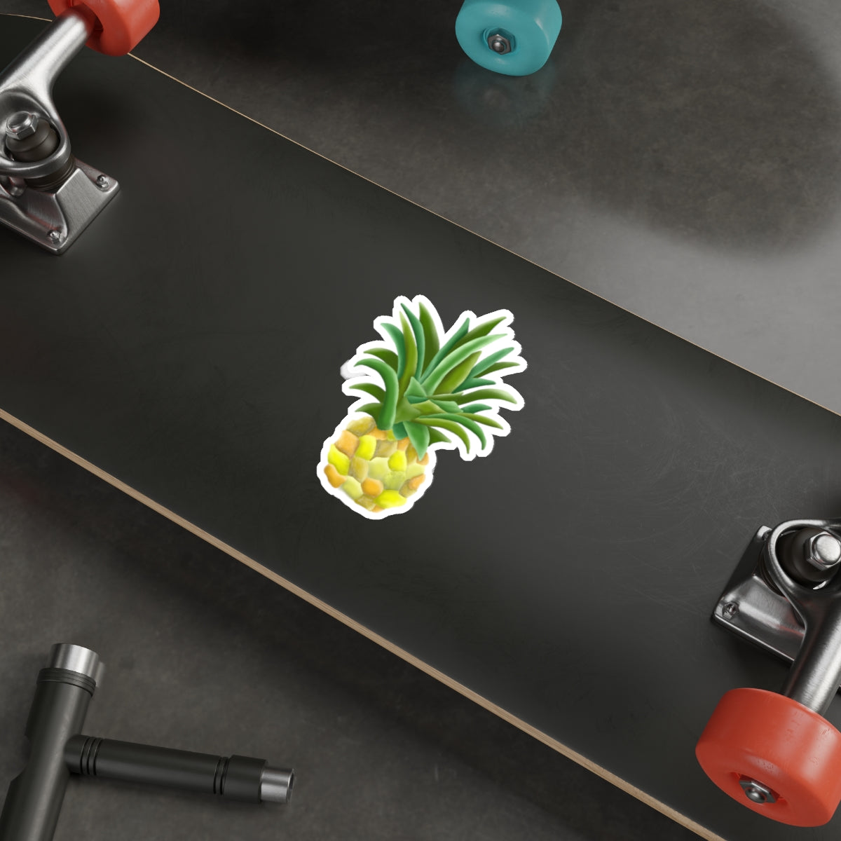 Fresh Pineapple Die Cut Sticker