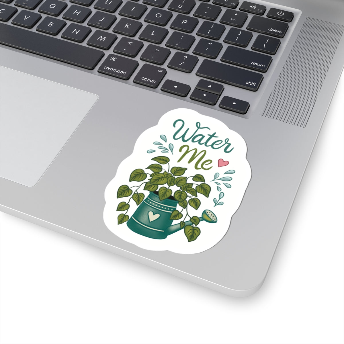 Water Me Plant Sticker — Cute Watering Can Pothos Sticker for Plant Lovers