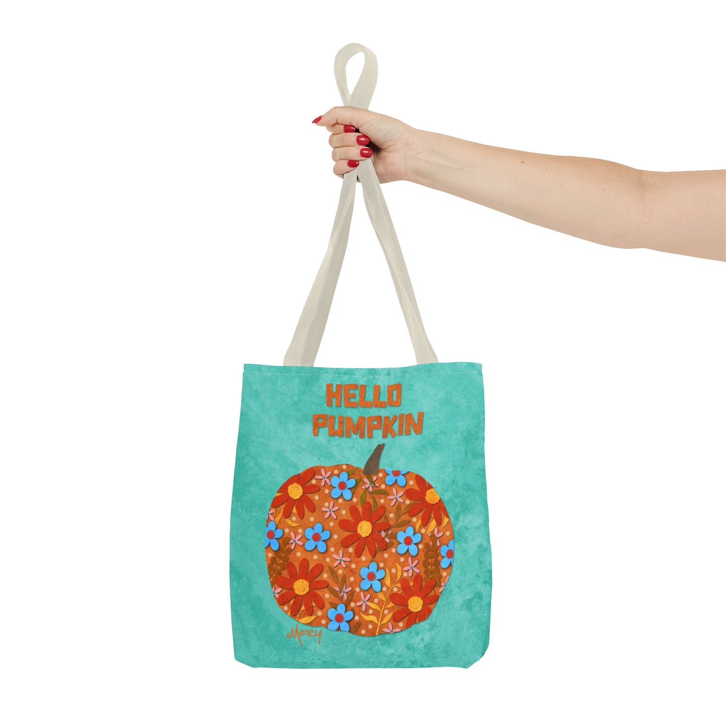 Hello Pumpkin Collage Tote Bag