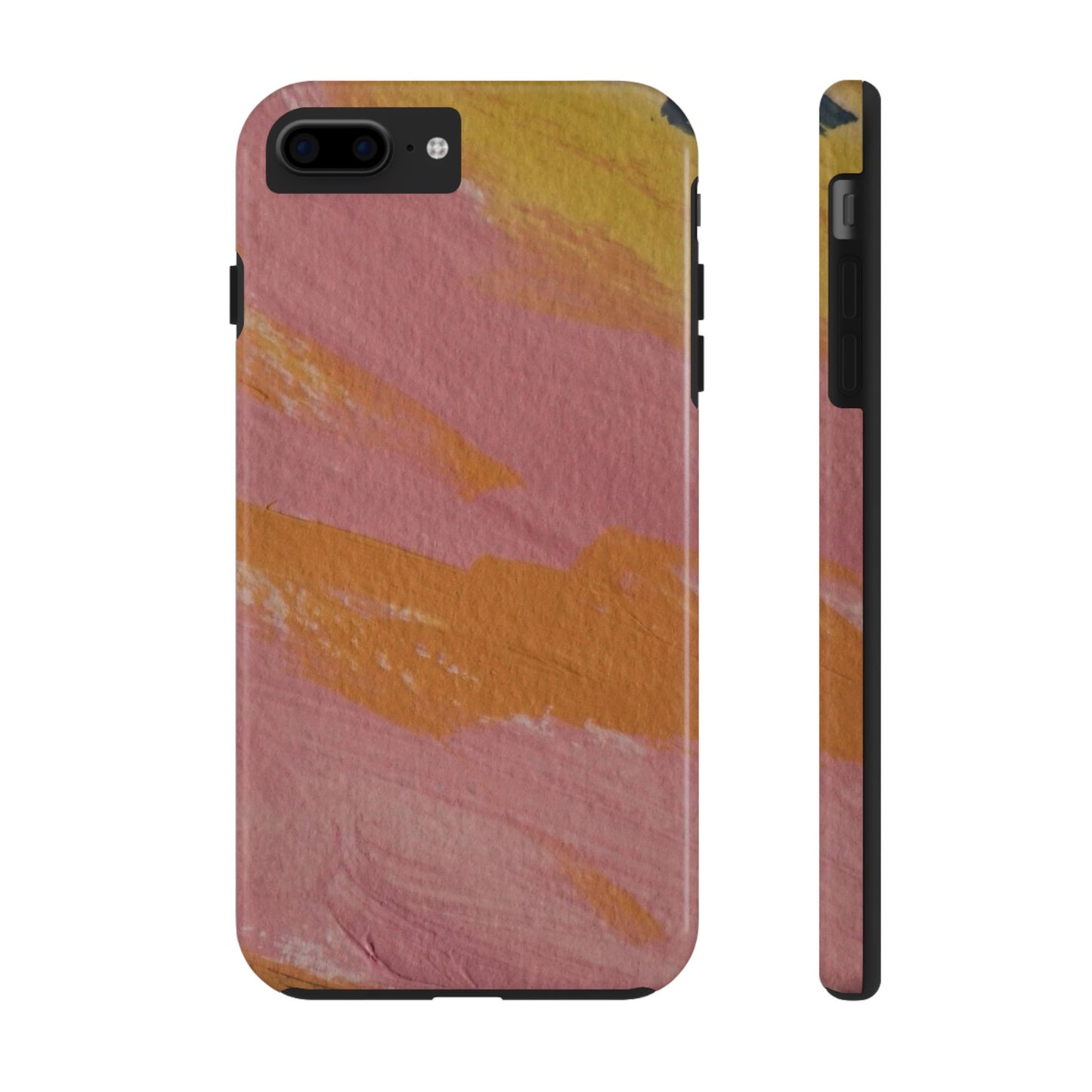 Abstract Pastel Pink Tough Phone Cases