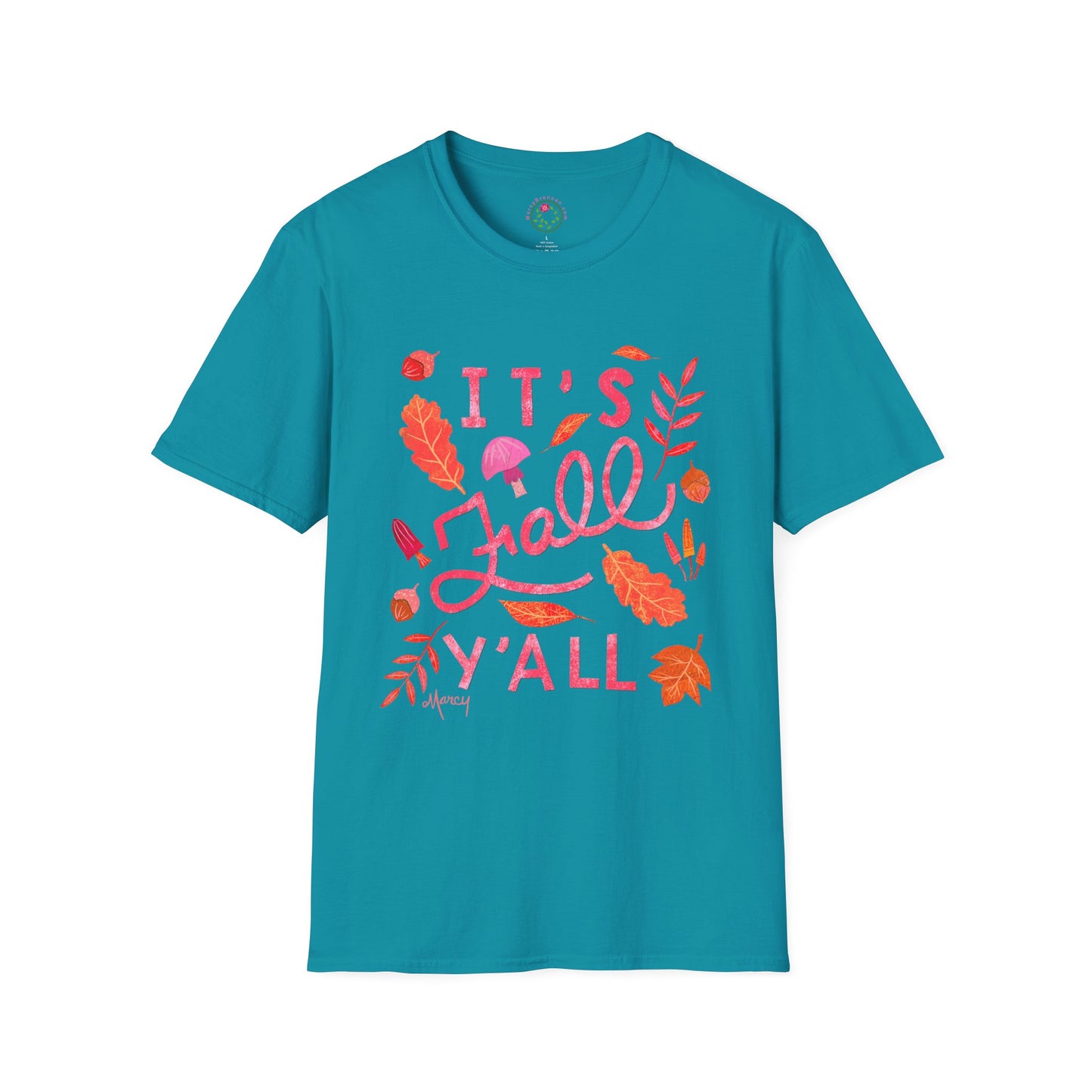 It’s Fall Y’all Collage Collage Softstyle T-Shirt