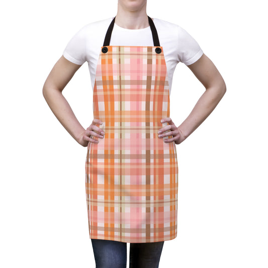 Soft Autumn Plaid Apron