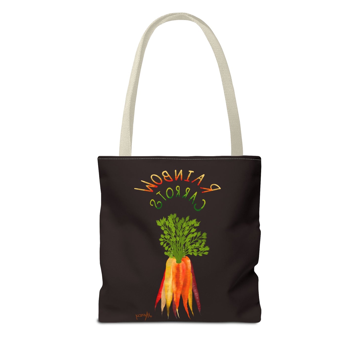 Rainbow Carrots Tote Bag