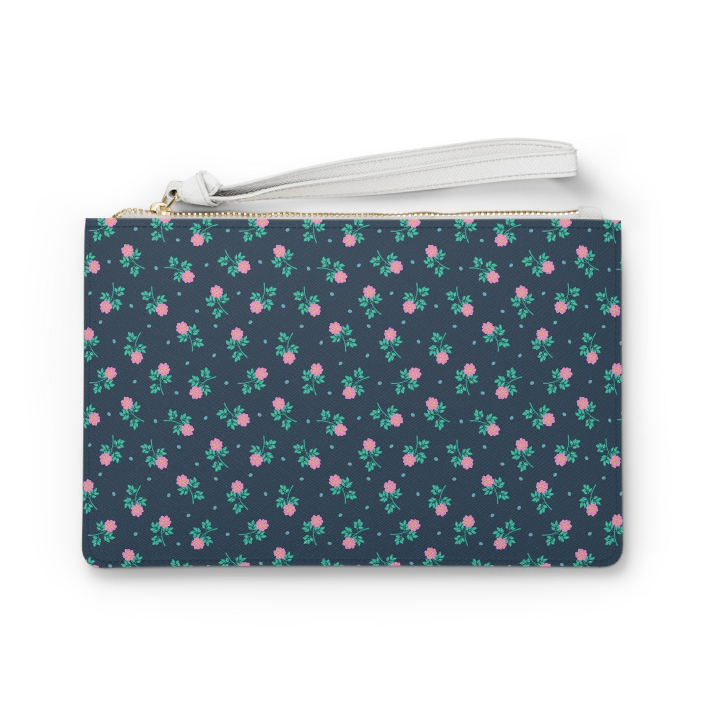 Wild Roses Chintz Clutch Bag