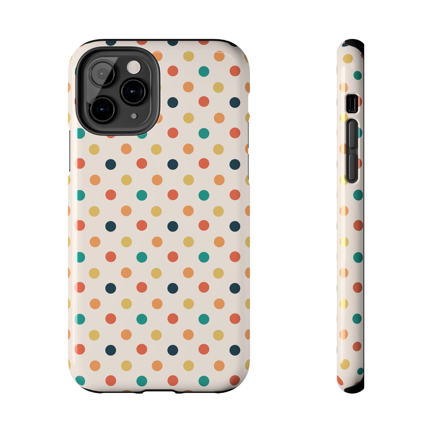 Sunbaked Polka Dots Tough Phone Cases, Case-Mate