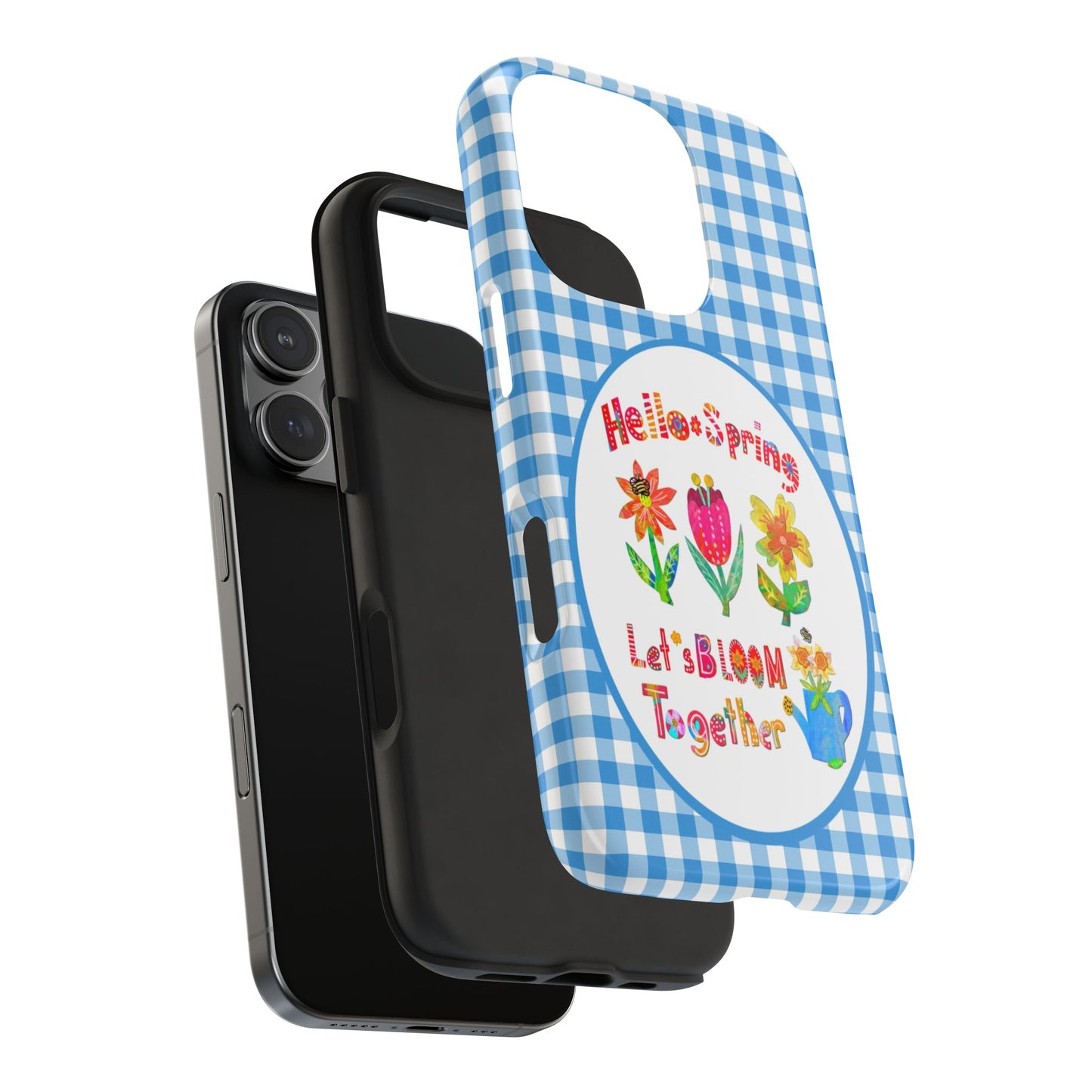 Hello Spring Collage Tough Phone Cases