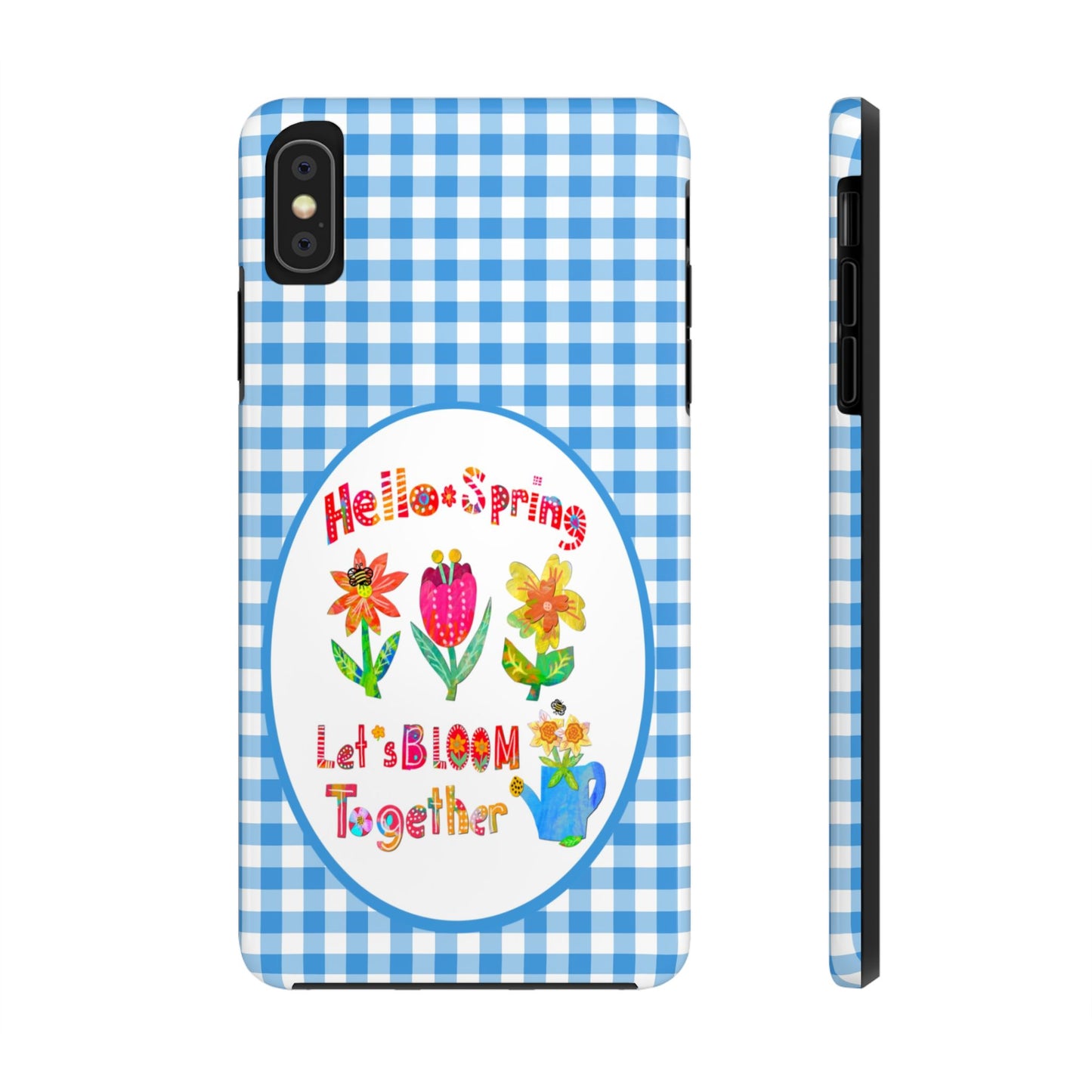 Hello Spring Collage Tough Phone Cases