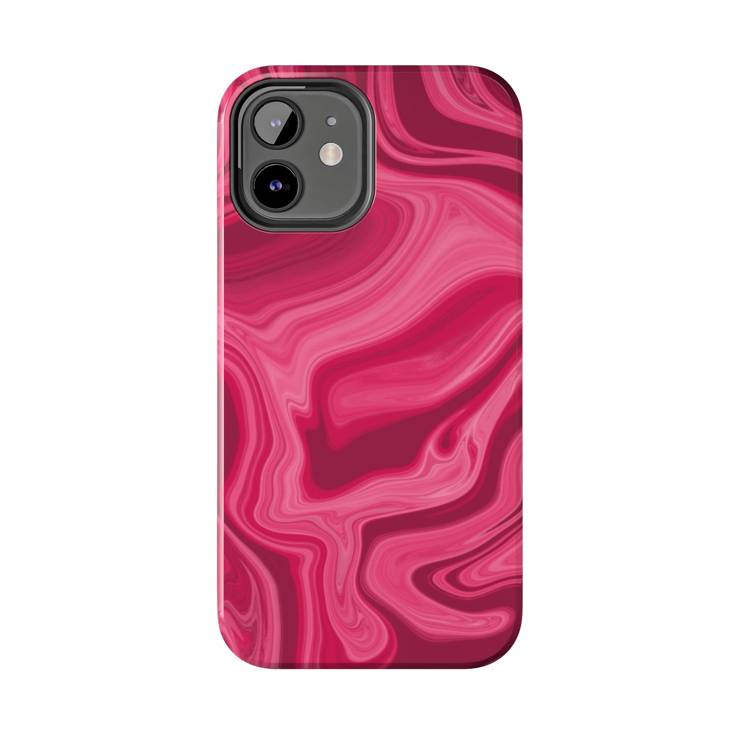 Rosy Swirls Tough Phone Cases