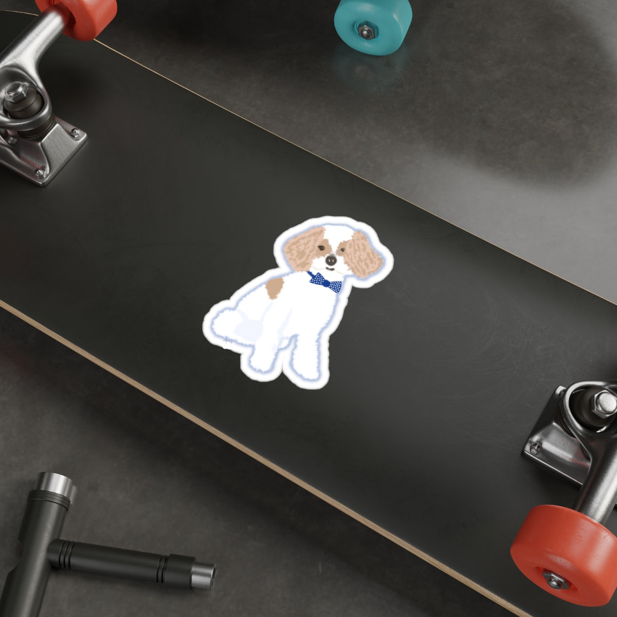 Pico the Maltipoo Die Cut Sticker