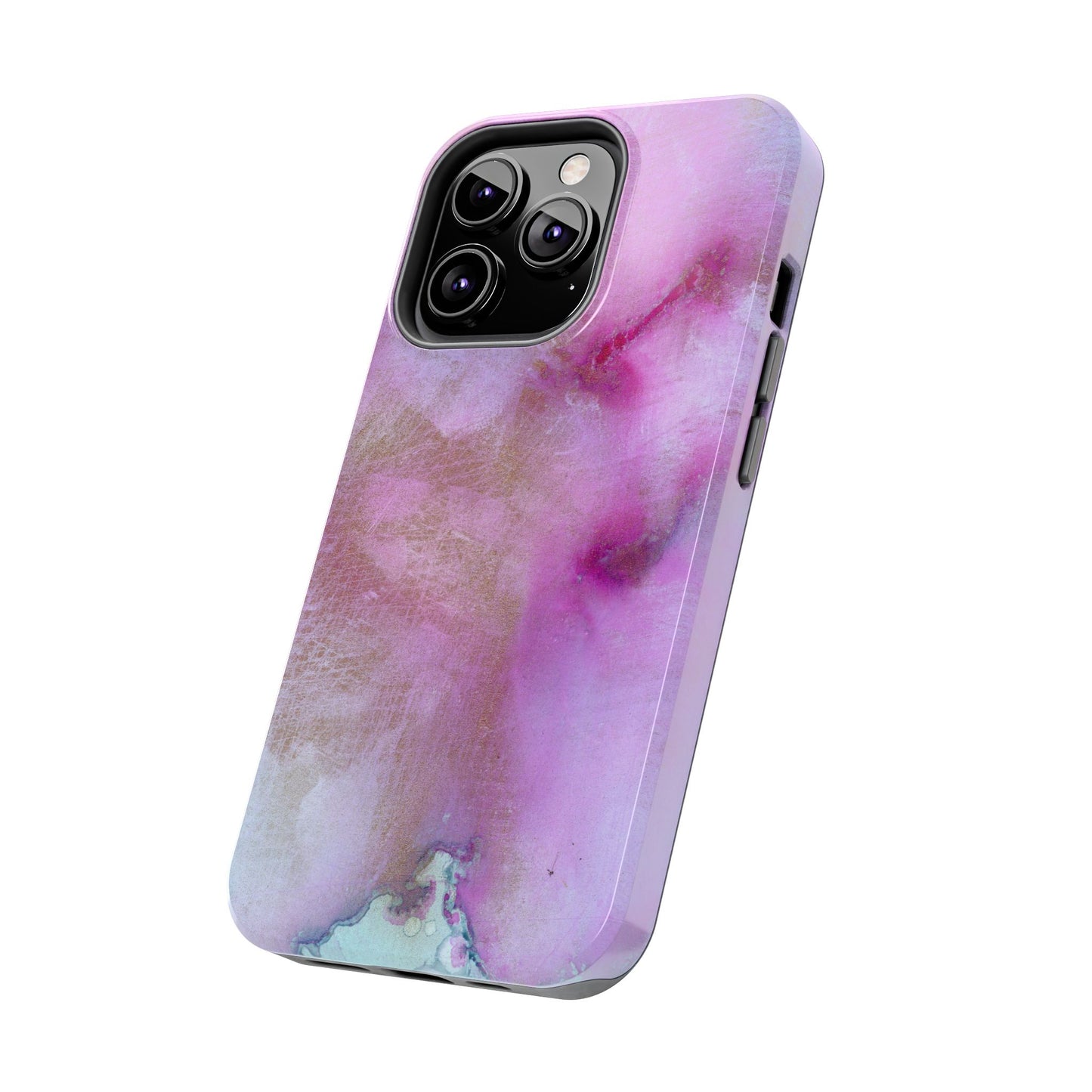 Abstract Soft Pinks Tough Phone Cases