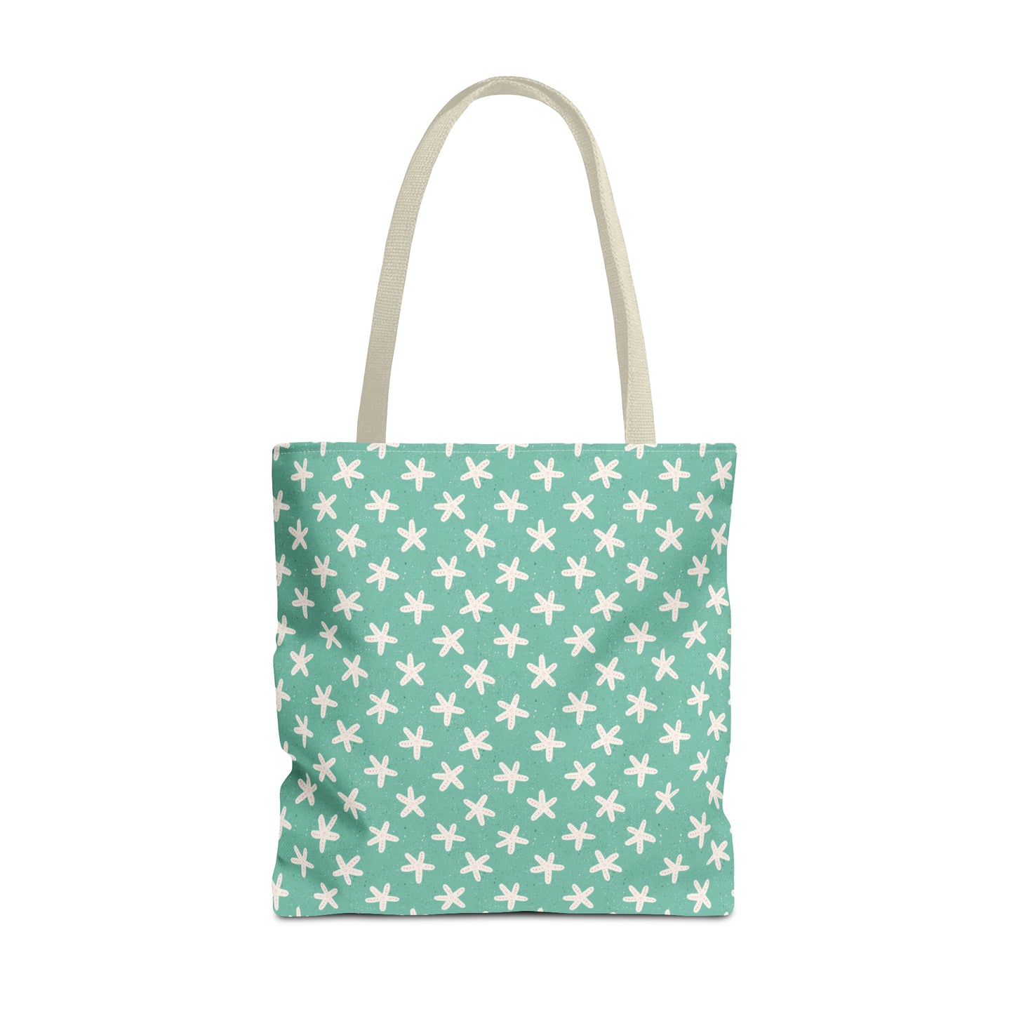 Starfish on Sea Green Tote Bag