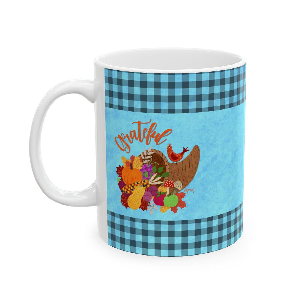 Cornucopia Collage Ceramic Mug 11oz & 15oz