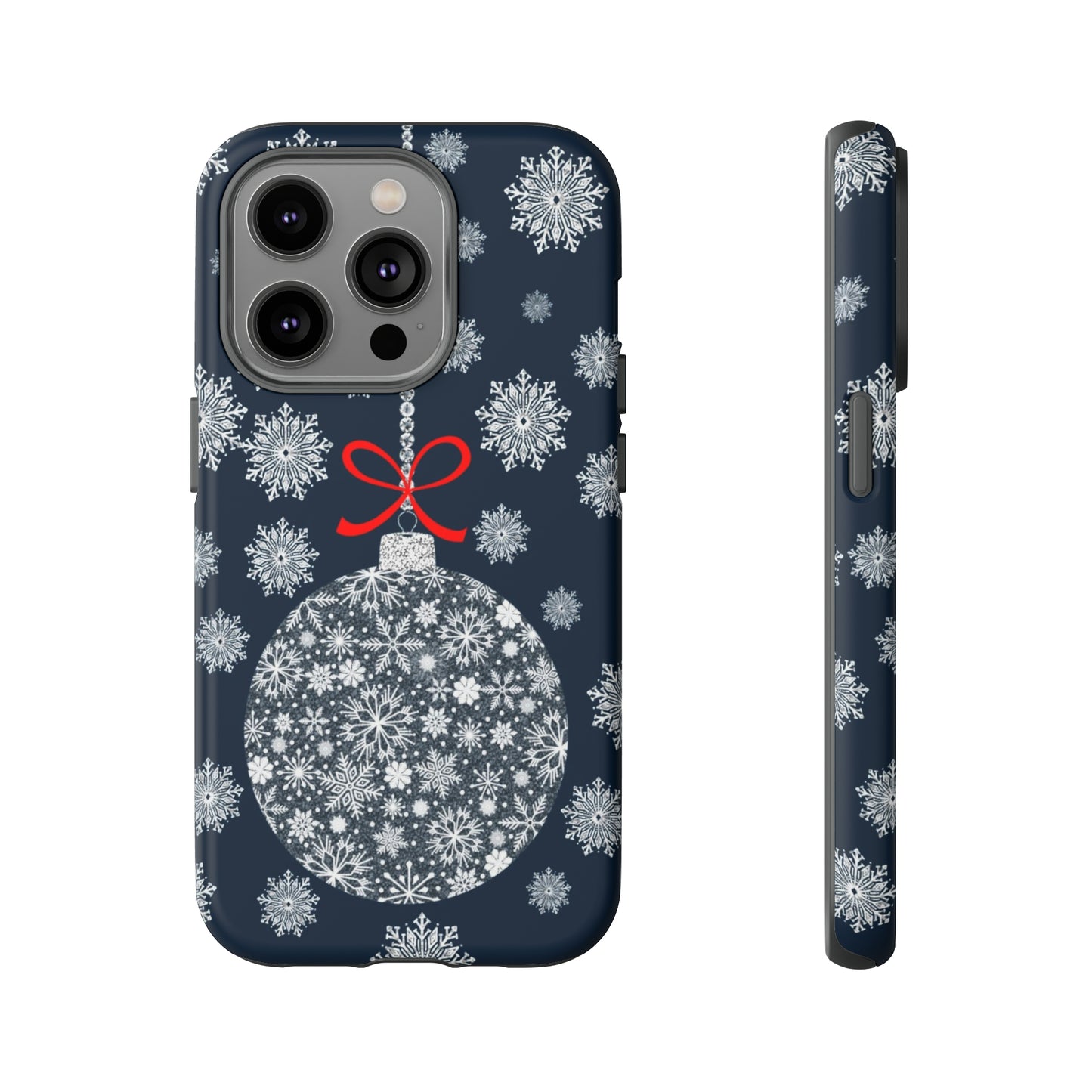 Sparkly Snowflake Bauble Tough Cases - Snowflake Bauble phone case