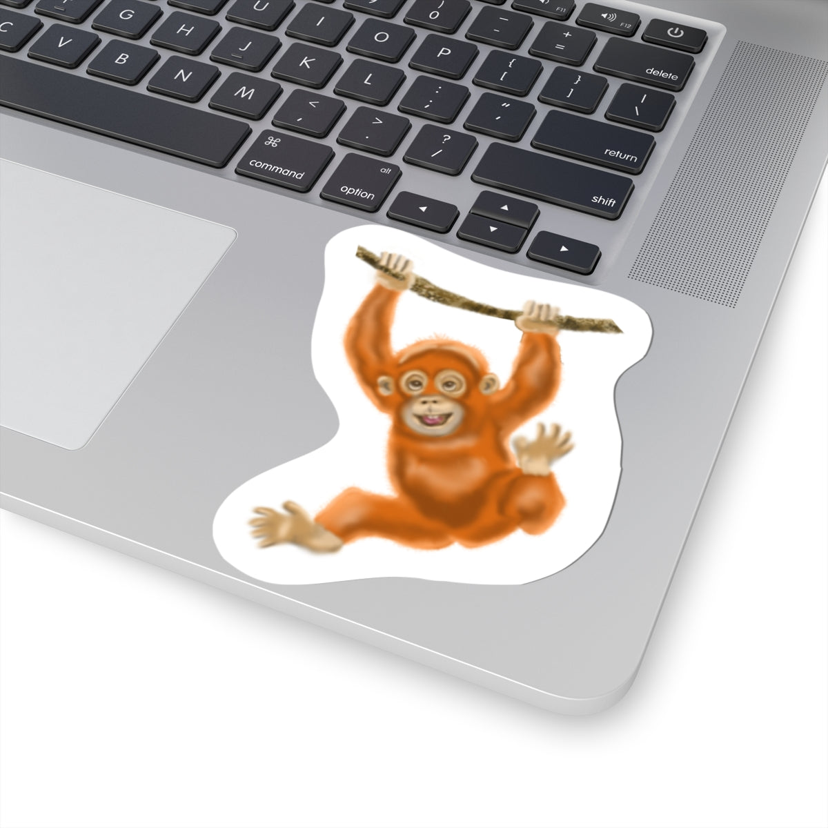 Baby Orangutan from Pico’s Jungle Adventure Book Vinyl Kiss-Cut Sticker