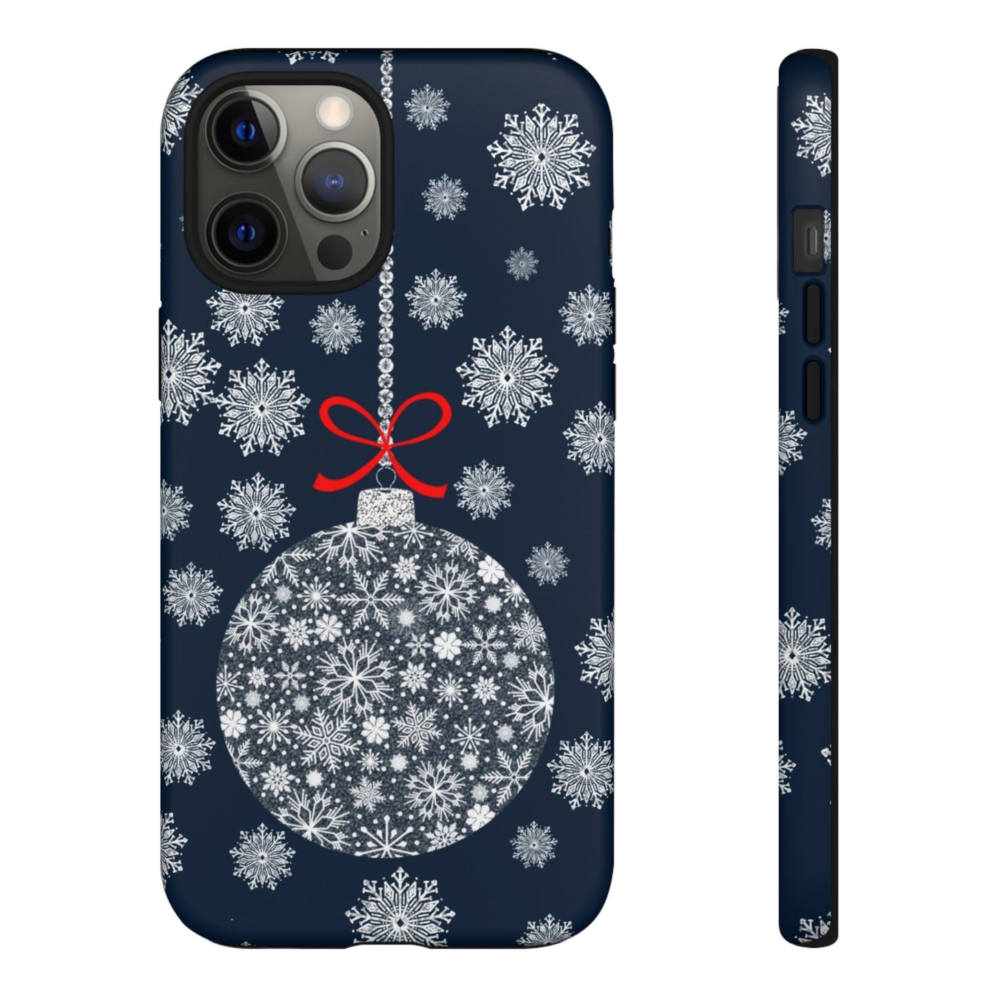 Sparkly Snowflake Bauble Tough Cases - Snowflake Bauble phone case