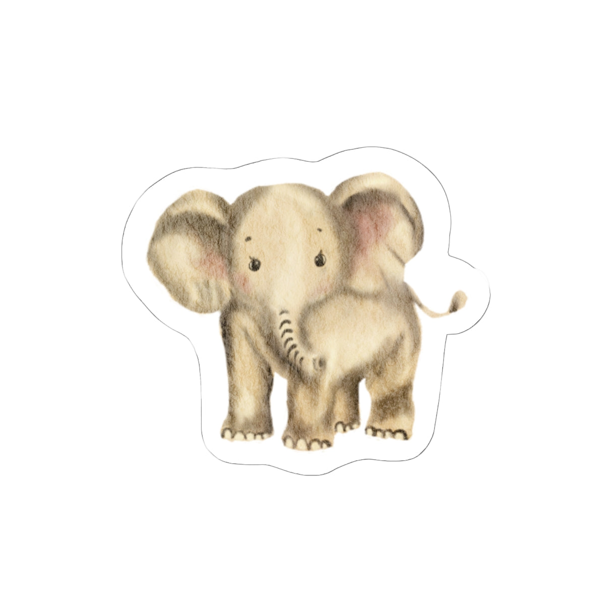 Baby Elephant from Pico’s Jungle Adventure Book Vinyl Kiss-Cut Sticker