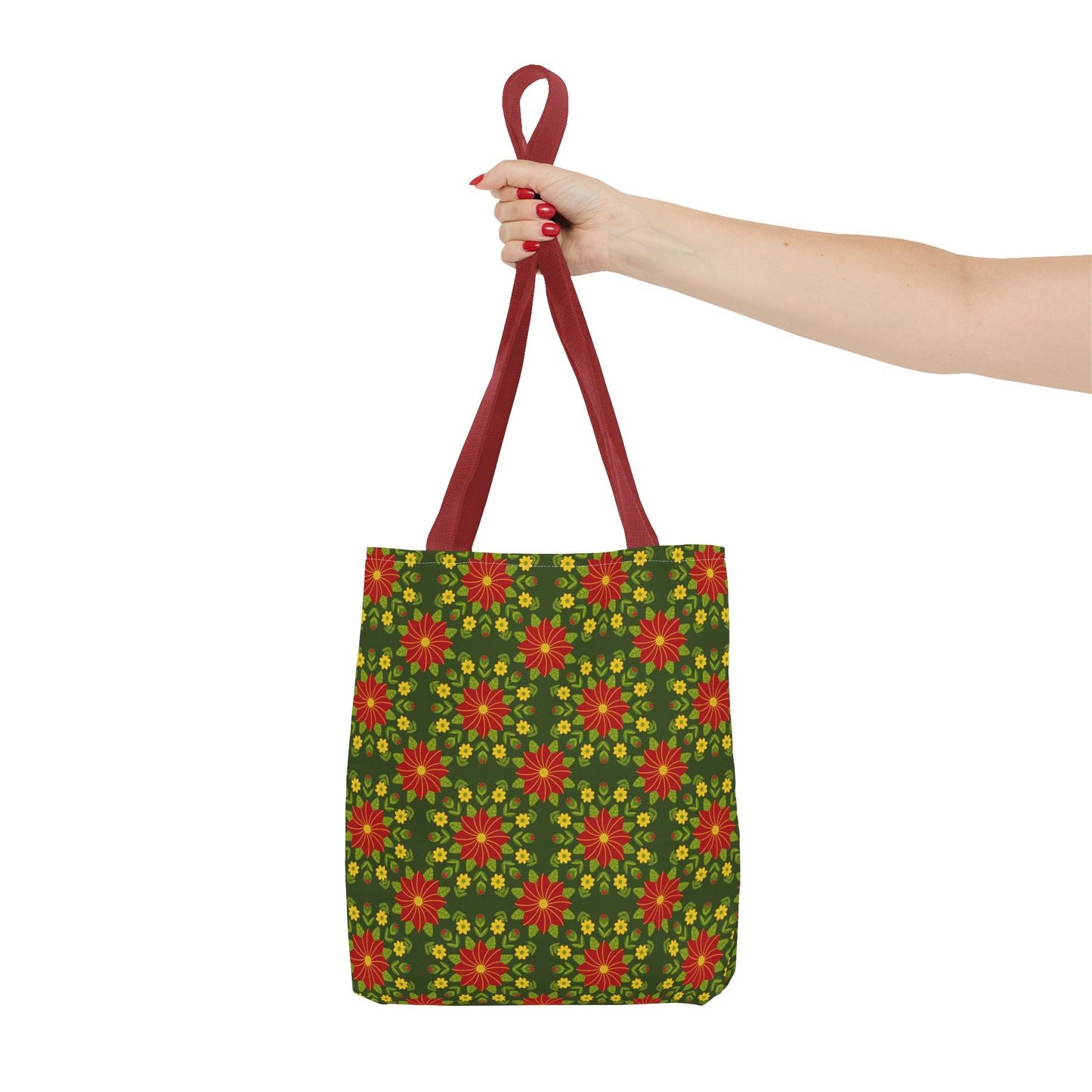 Poinsettias Tote Bag