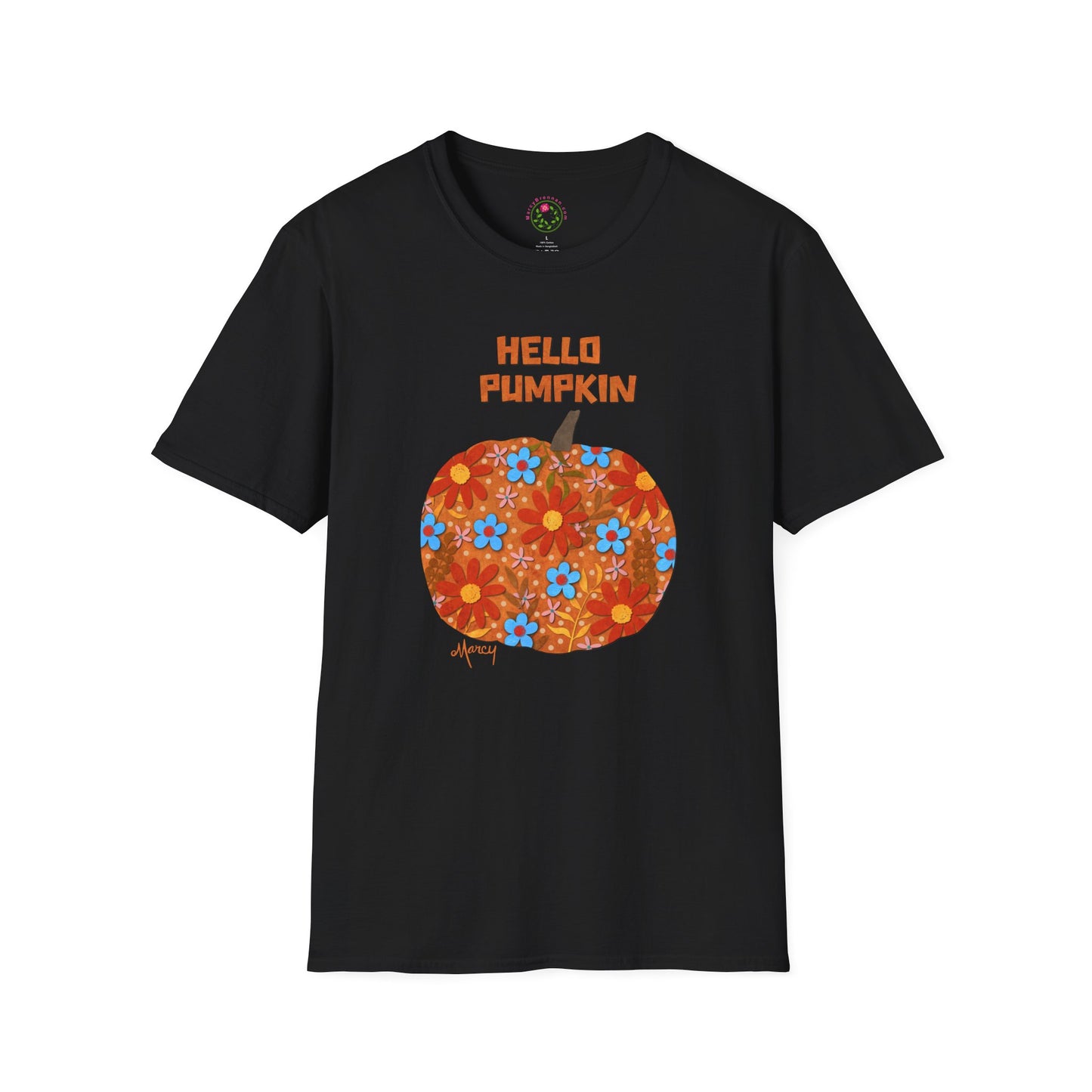 Hello Pumpkin Collage Softstyle T-Shirt