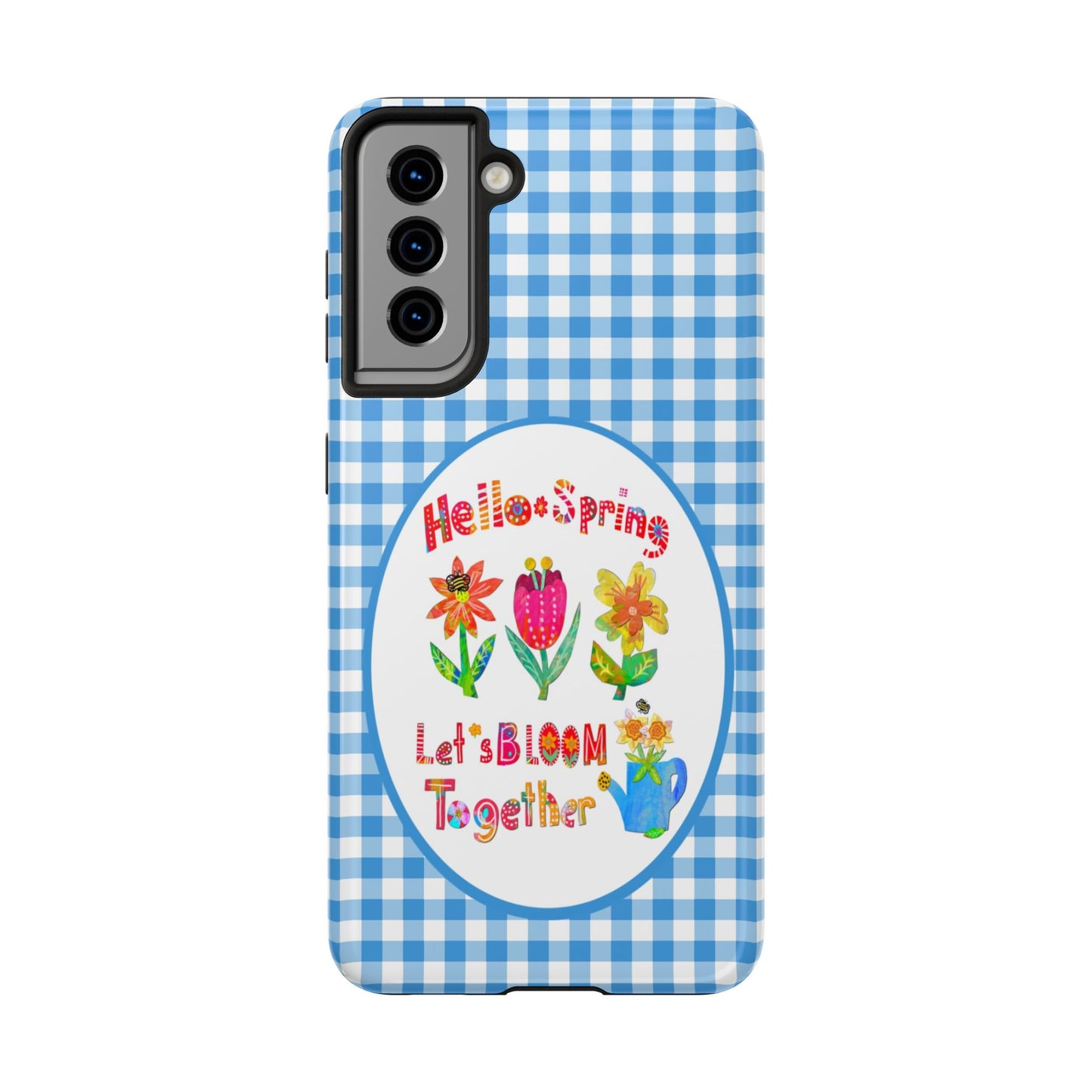 Hello Spring Collage Tough Phone Cases