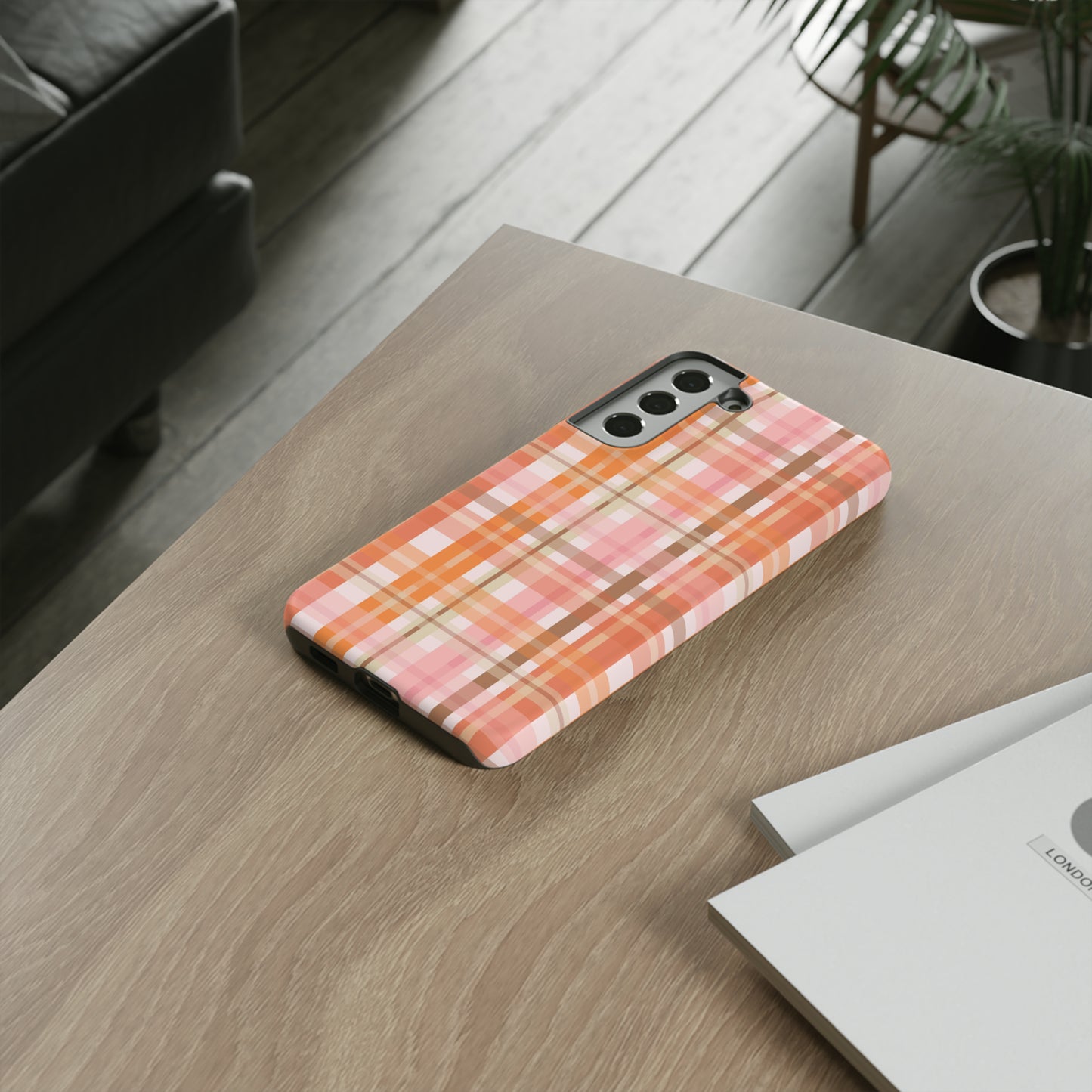 Soft Autumn Plaid Tough Cases