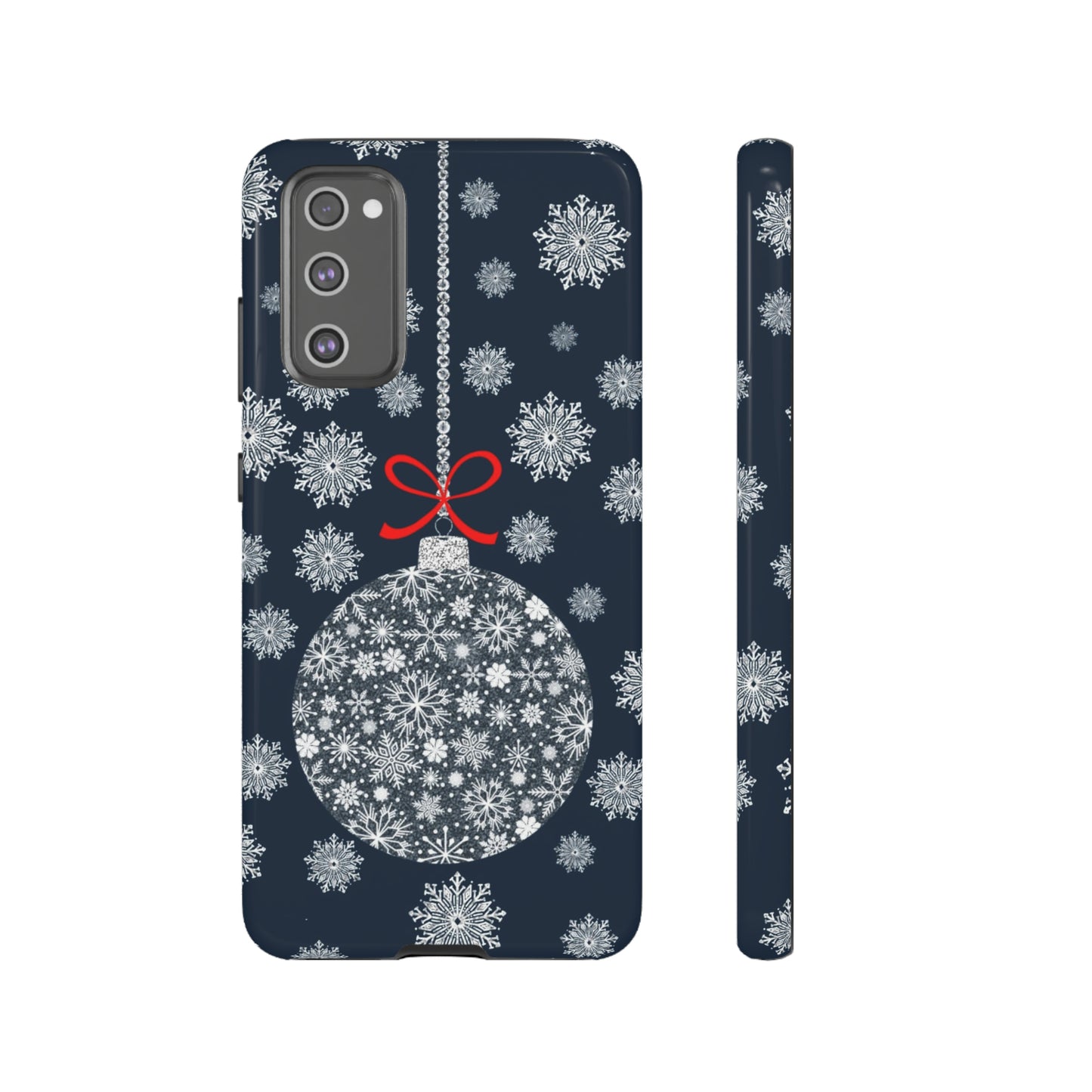 Sparkly Snowflake Bauble Tough Cases - Snowflake Bauble phone case