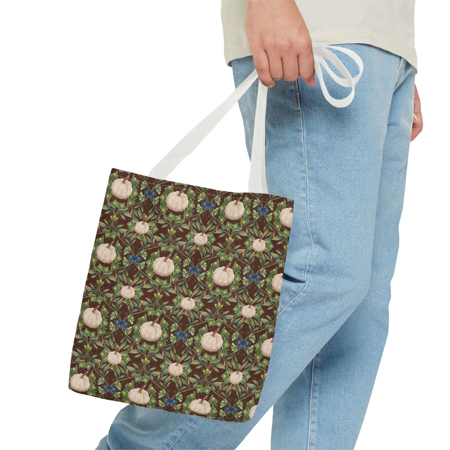 White Pumpkins Tote Bag