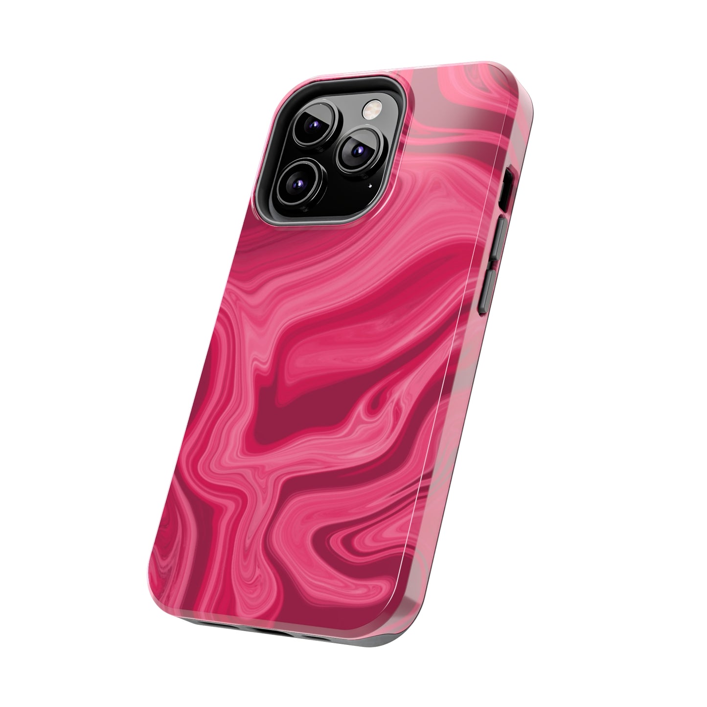 Rosy Swirls Tough Phone Cases