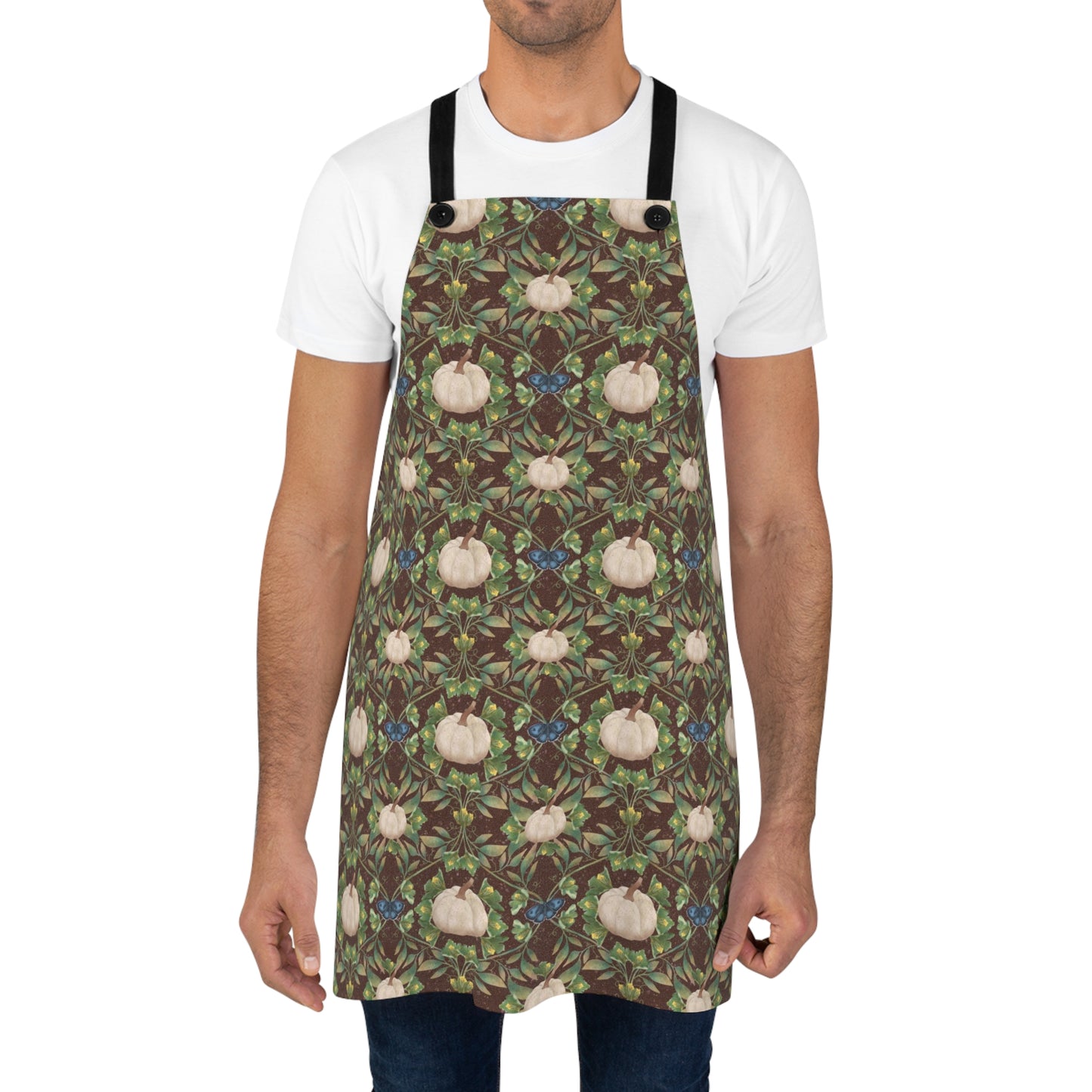 White Pumpkins Apron