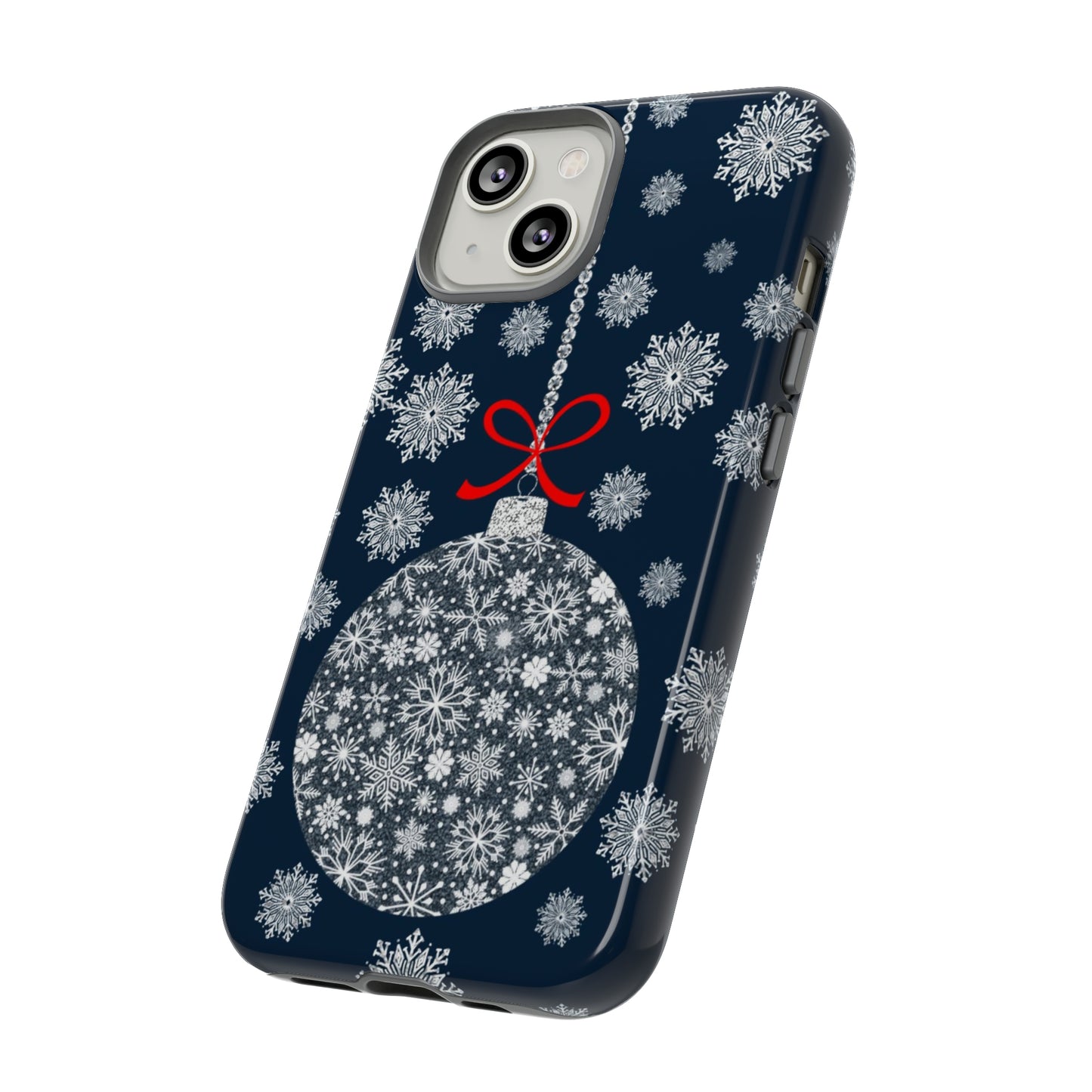 Sparkly Snowflake Bauble Tough Cases - Snowflake Bauble phone case