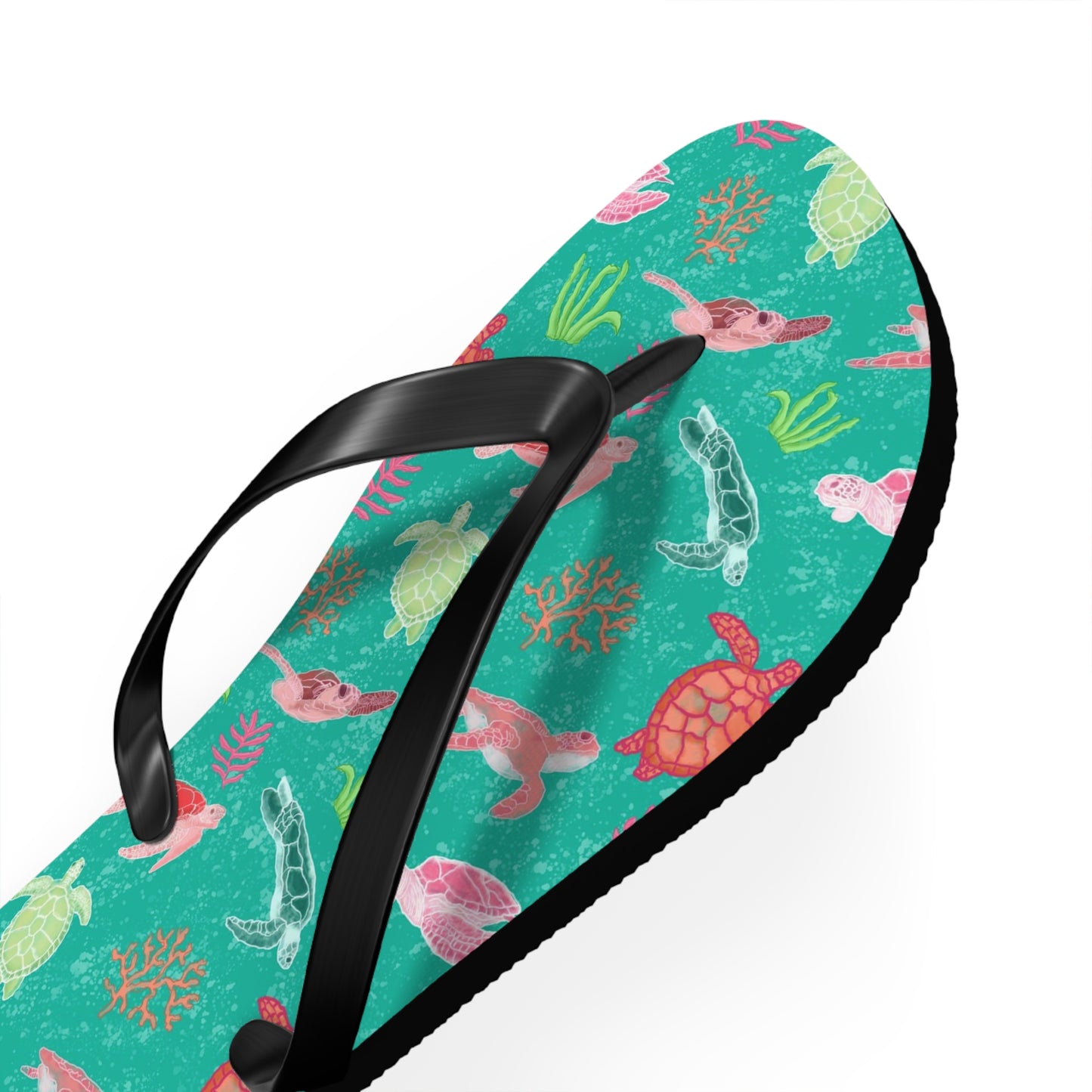 Sea Turtles Flip Flops