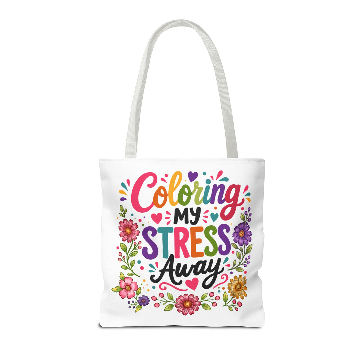 Coloring My Stress Away Tote Bag