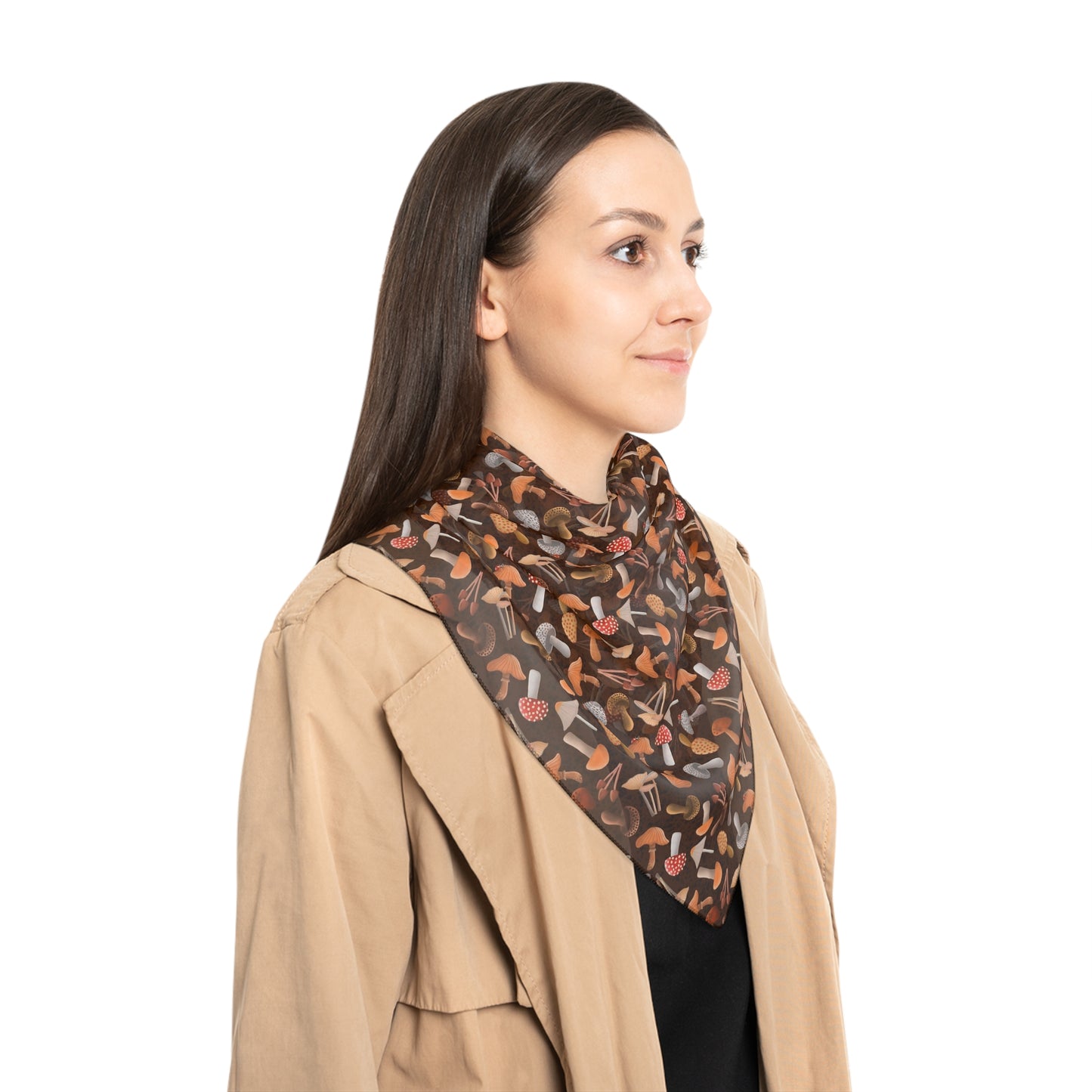 Falling Leaves Poly Scarf