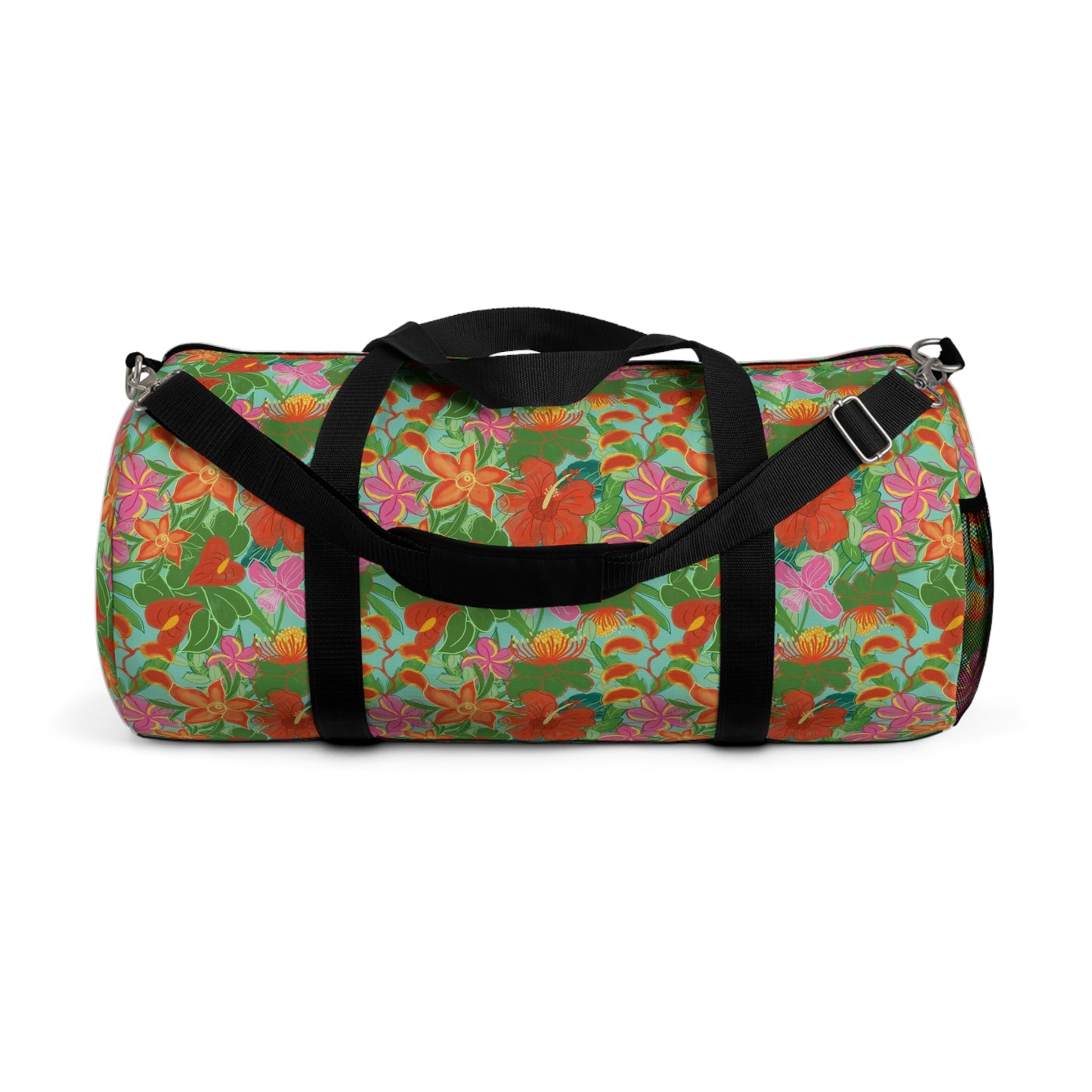 Topical Flowers Duffel Bag