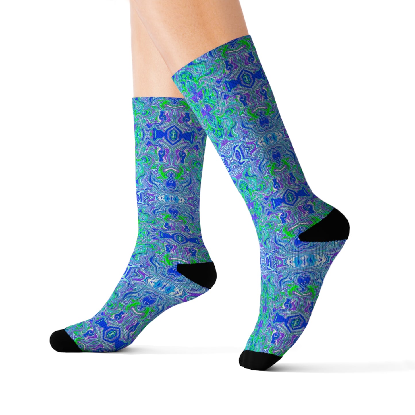 Boho Lavender Garden Women’s Socks