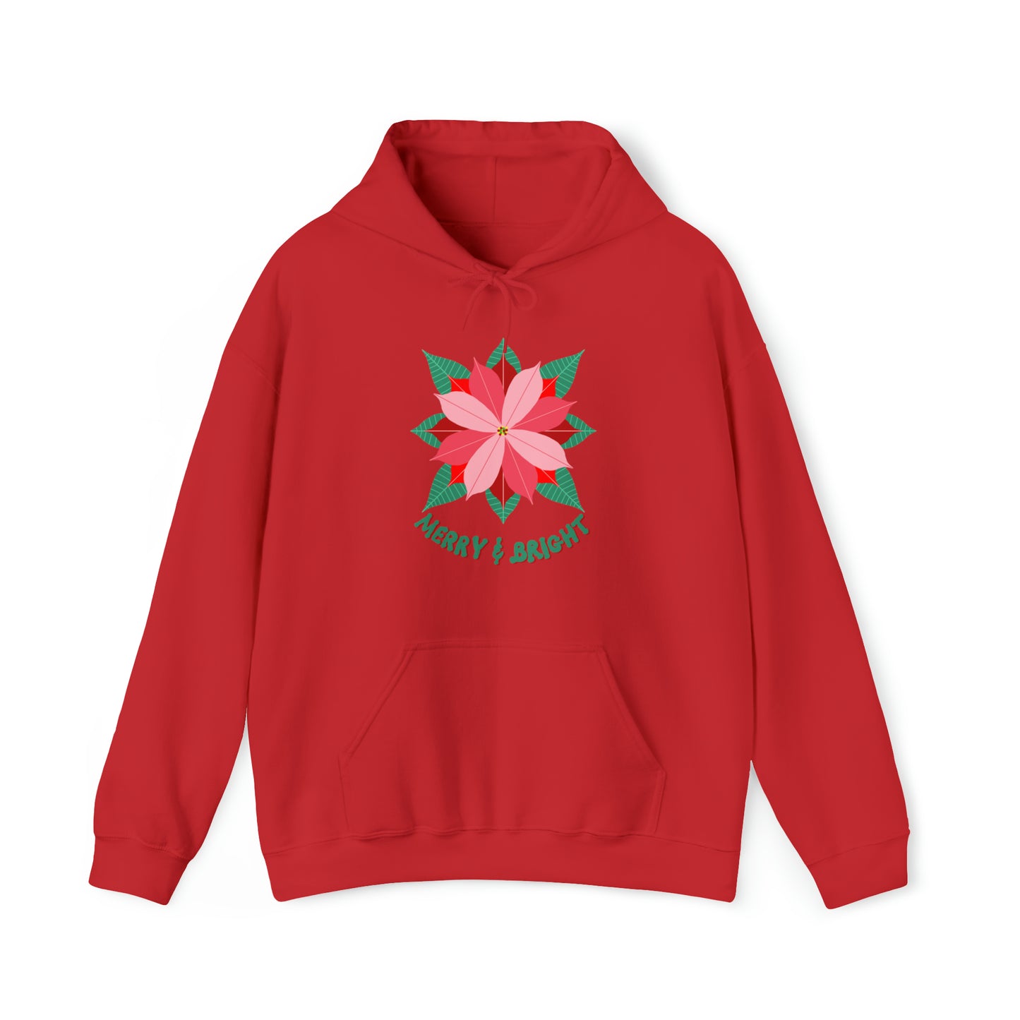 Poinsettias Unisex Heavy Blend™ Hooded Sweatshirt