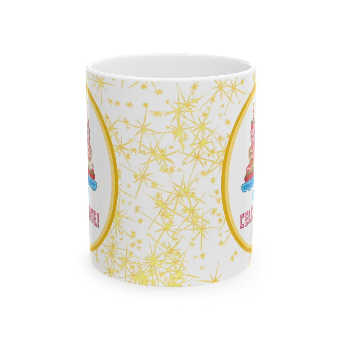 Celebrate! Collage Ceramic Mug 11oz & 15oz