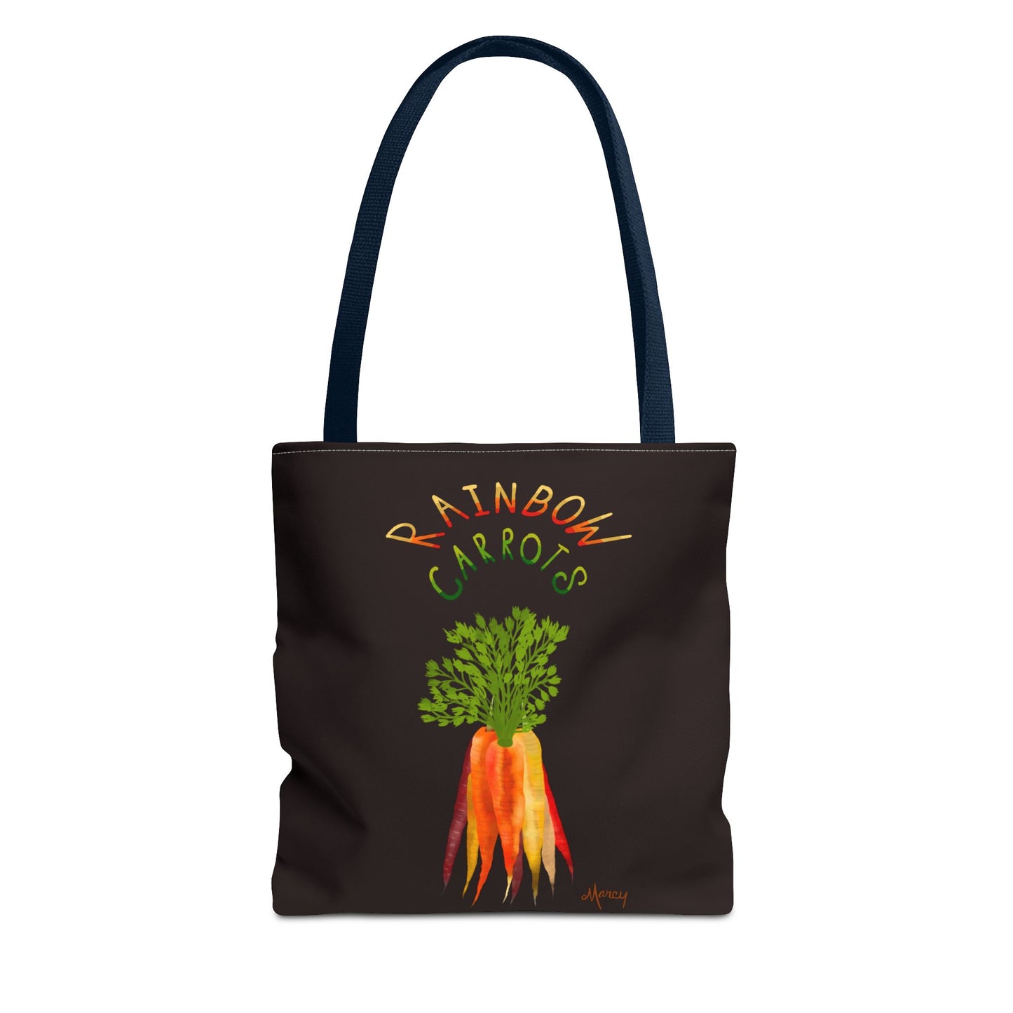 Rainbow Carrots Tote Bag