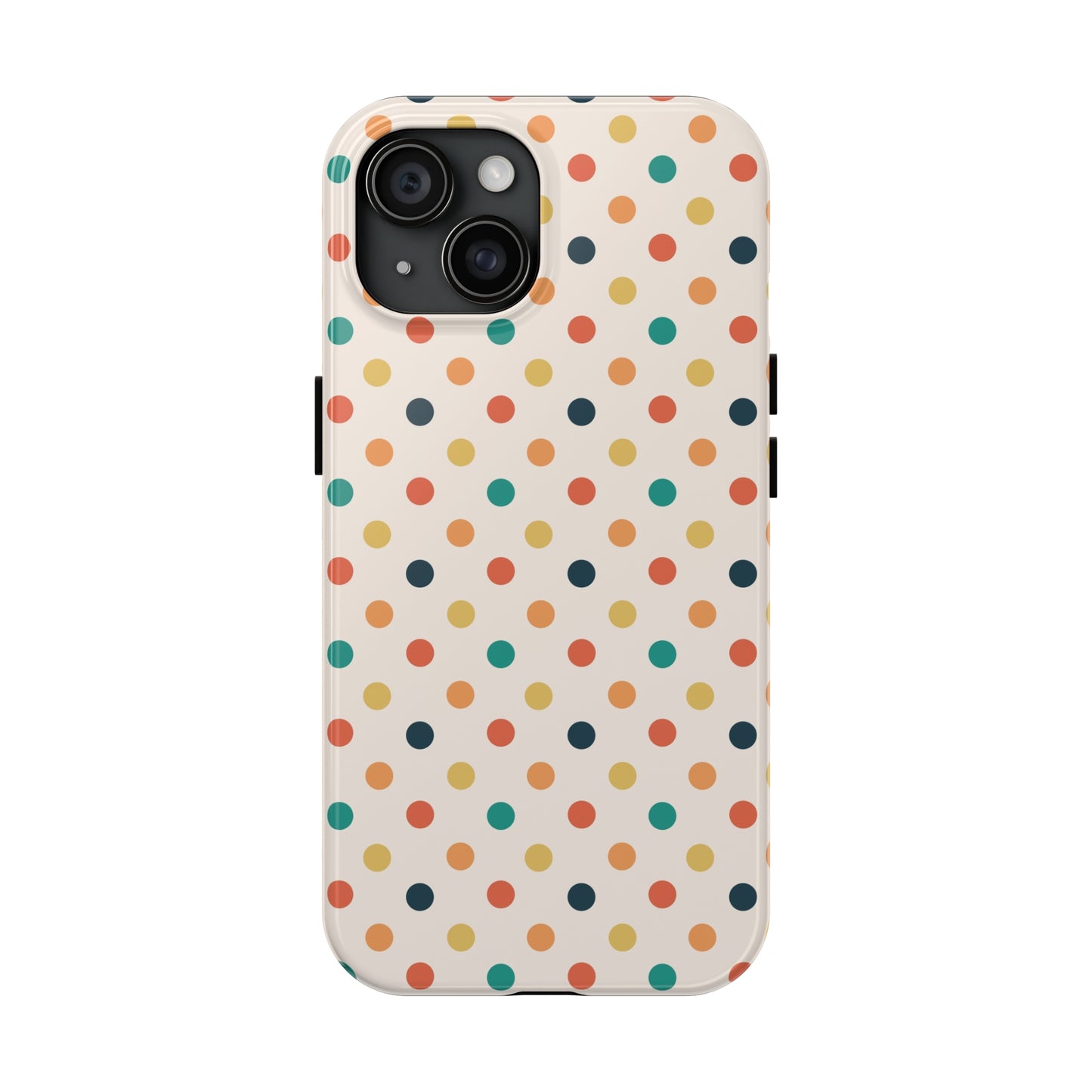 Sunbaked Polka Dots Tough Phone Cases, Case-Mate