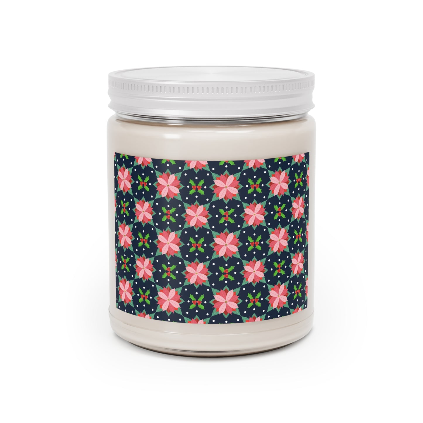 Poinsettias Scented Candles, 9oz