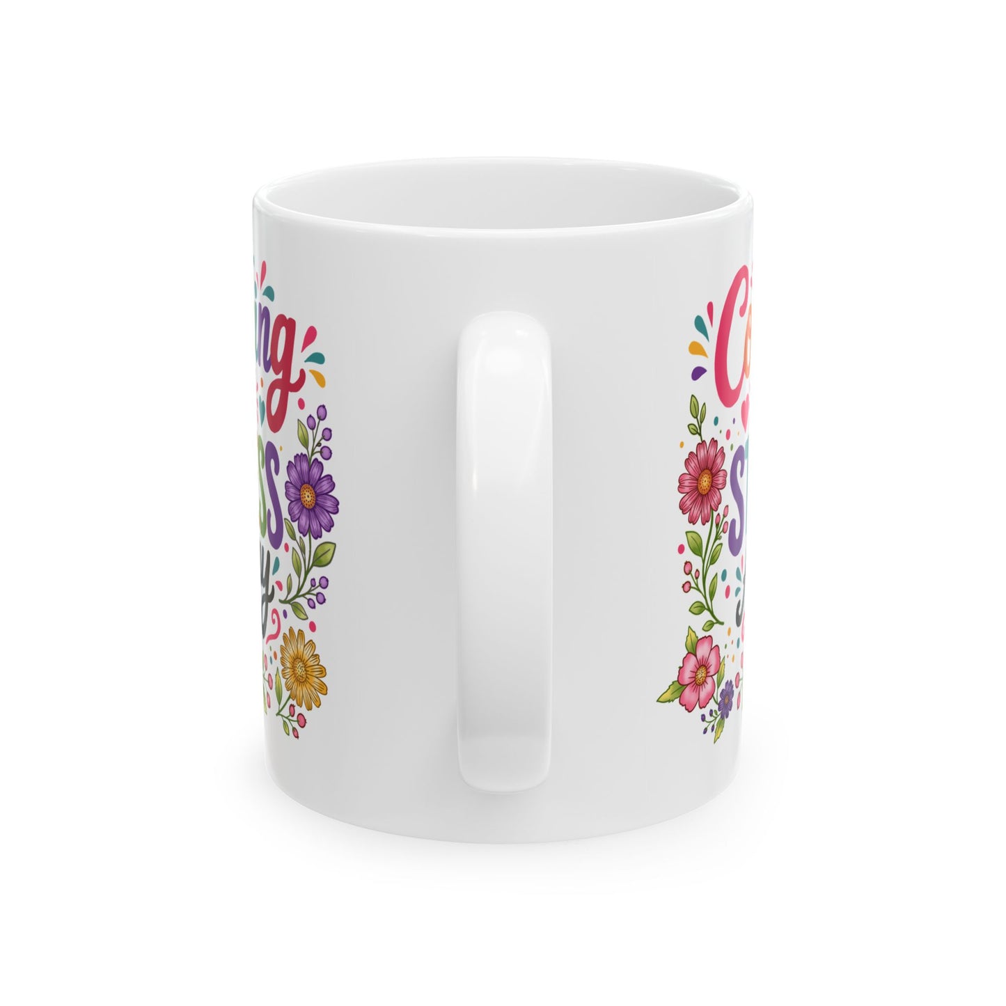 Coloring My Stress Away Ceramic Mug 11oz & 15oz