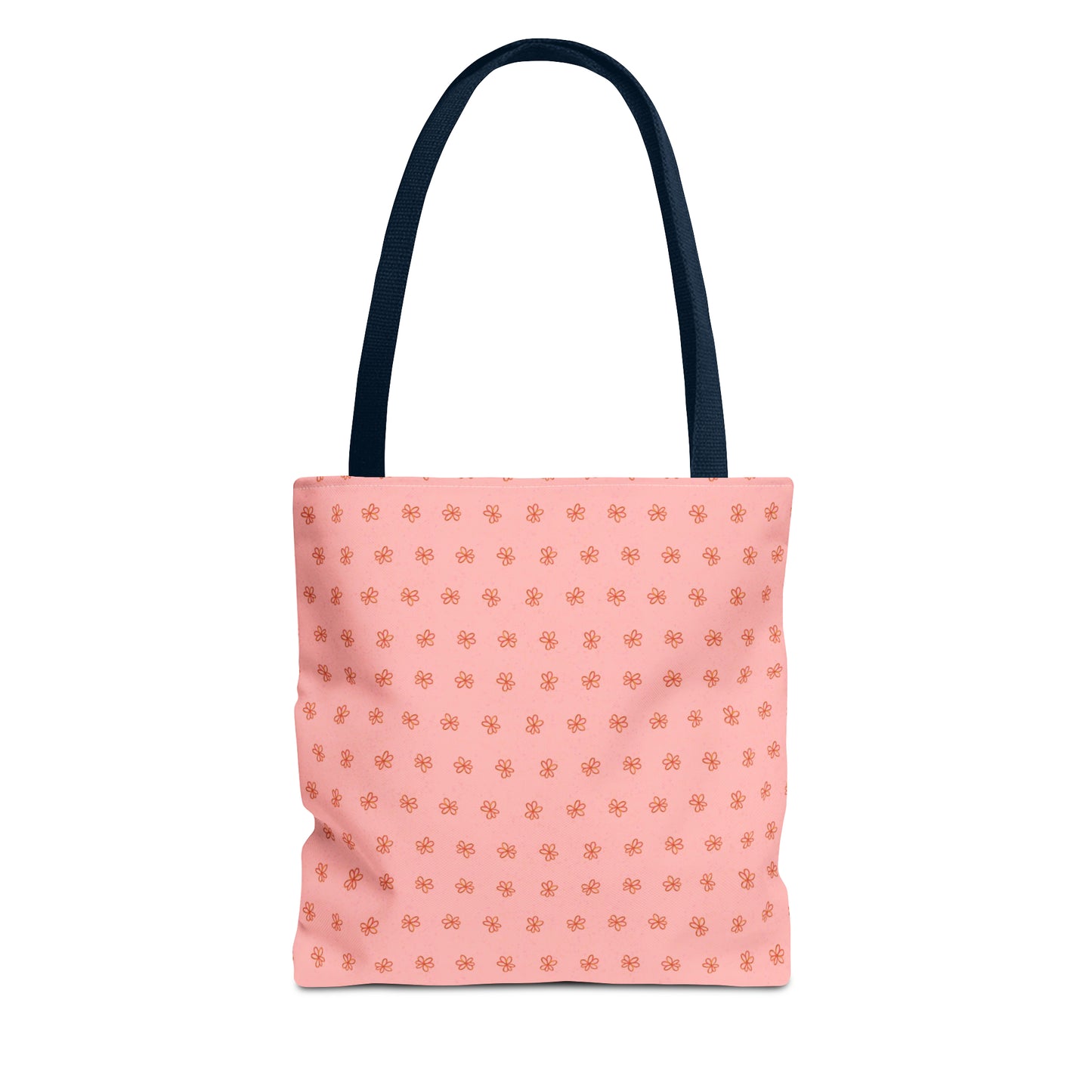 Pink Meadow Flowers Tote Bag