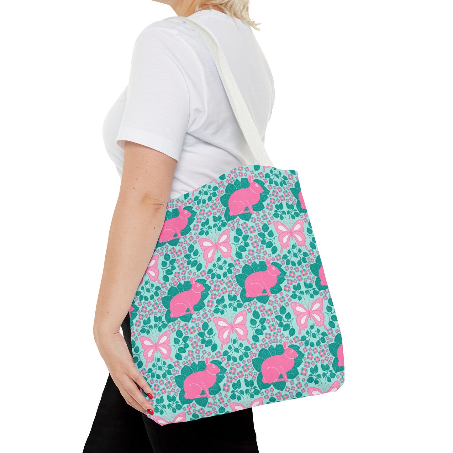 Bunnies & Butterflies Tote Bag