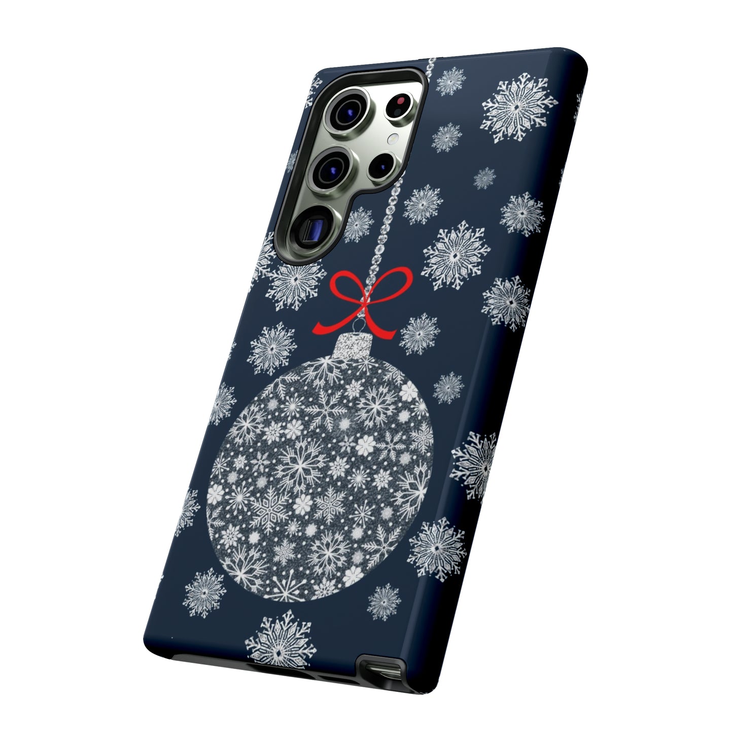 Sparkly Snowflake Bauble Tough Cases - Snowflake Bauble phone case