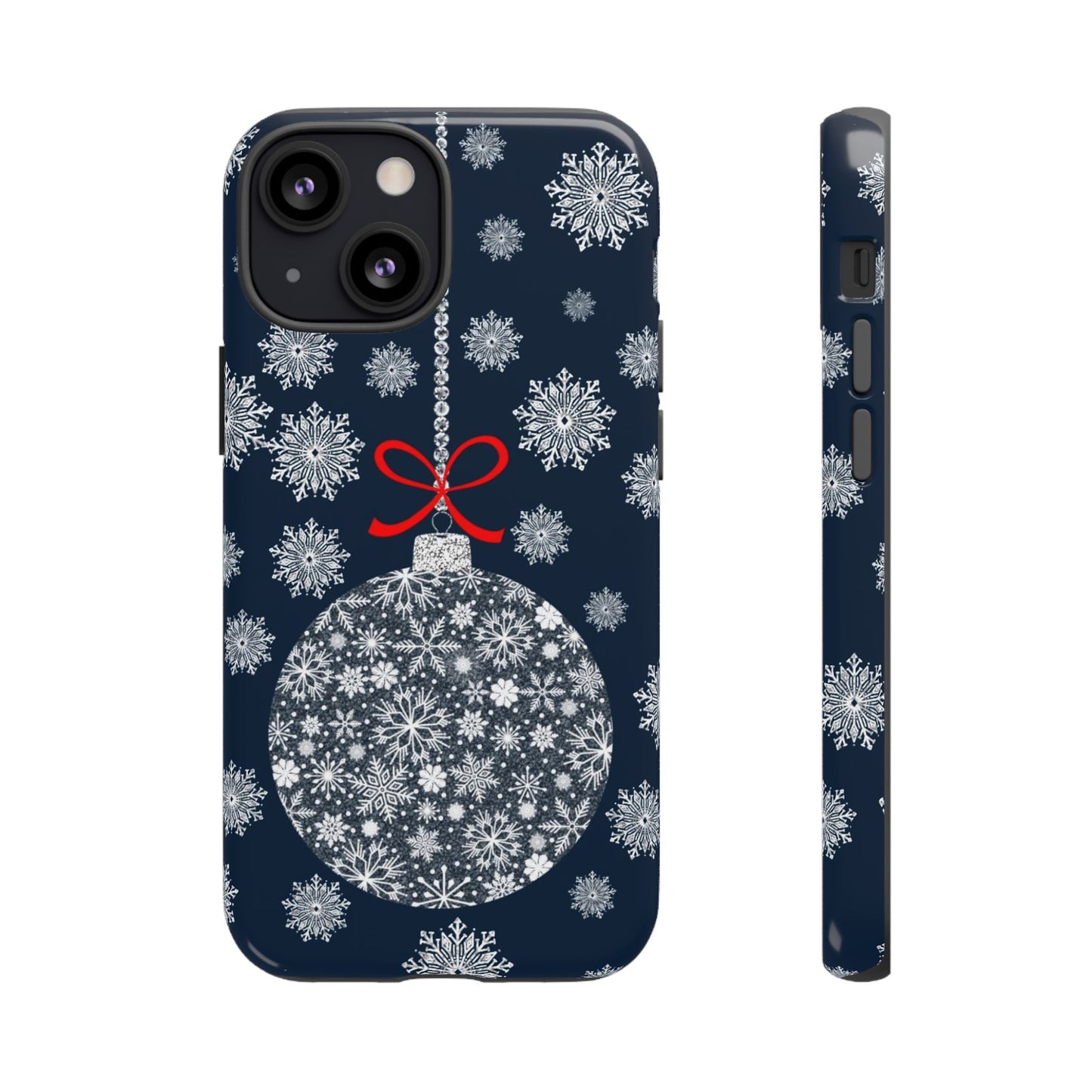 Sparkly Snowflake Bauble Tough Cases - Snowflake Bauble phone case