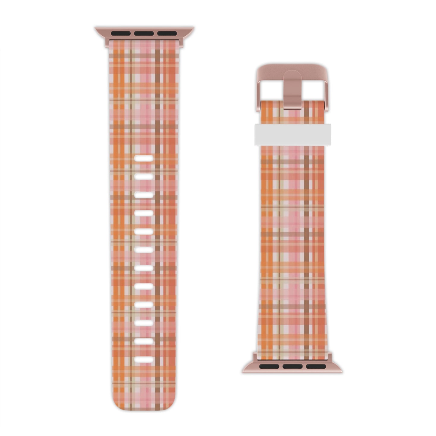 Soft Autumn Plaid Watch Band for Apple Watch