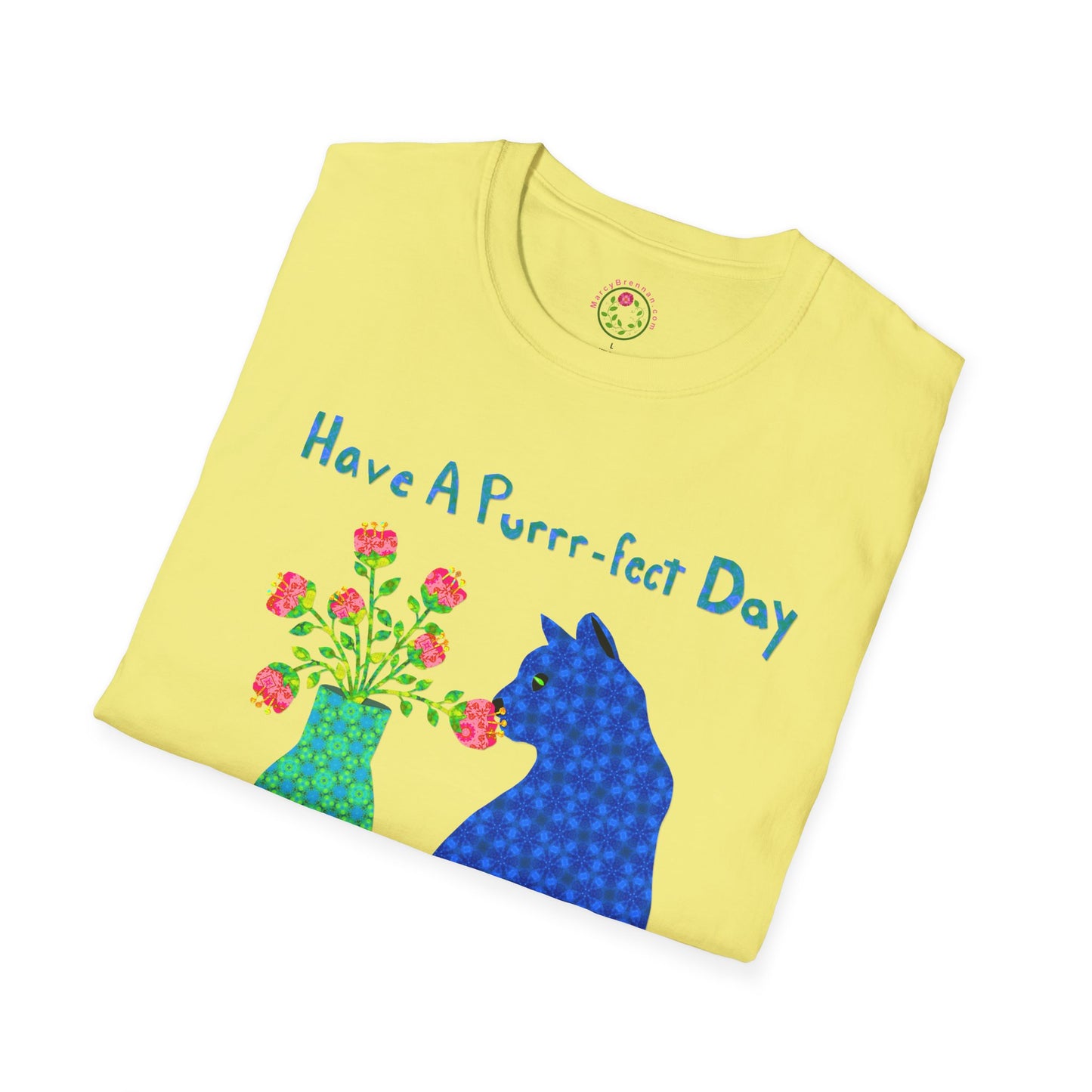 Cat Collage Softstyle T-Shirt